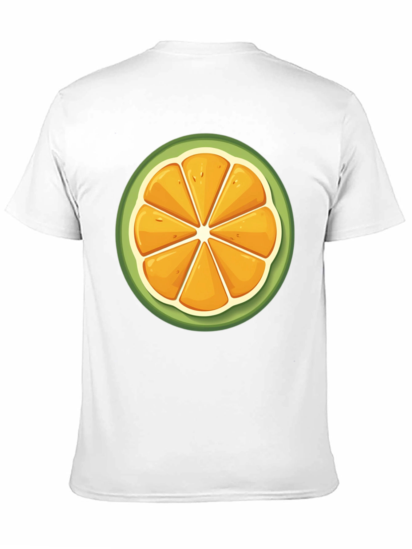 Citrus Slice Graphic Tee - Fresh & Fun Design