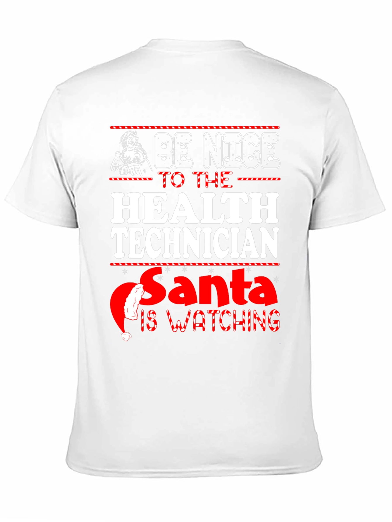 Funny Christmas Health Technician T-Shirt