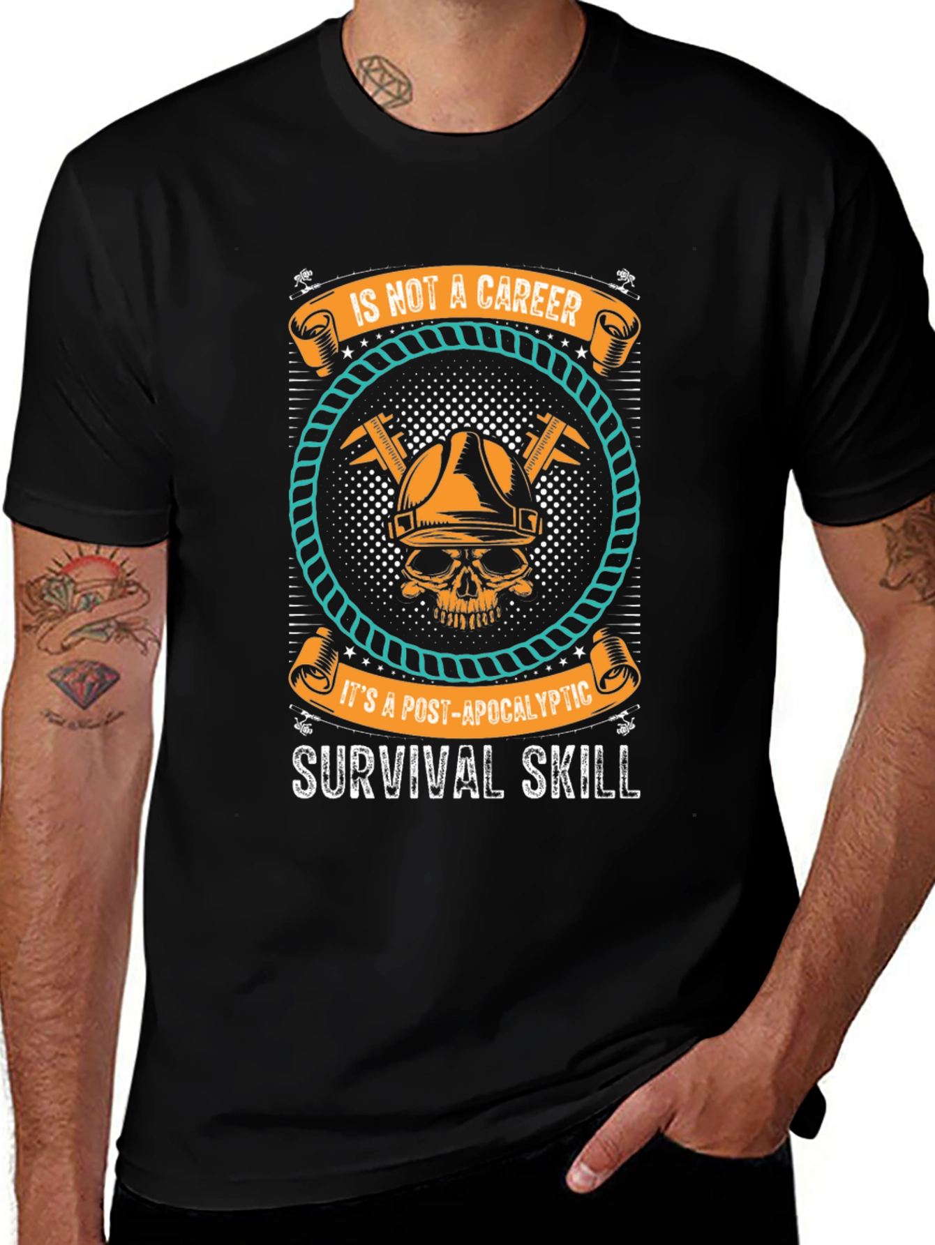 Post-Apocalyptic Survival Skill T-Shirt