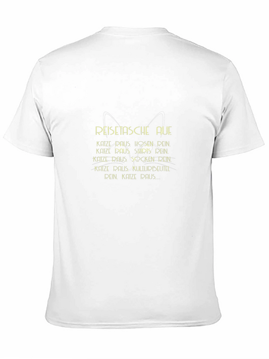 Cat Lover Tee - Reise Taschen Aue Black T-Shirt