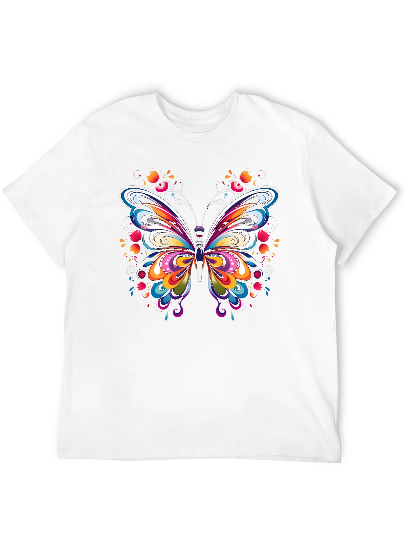 Butterfly Graphic Tee - Black