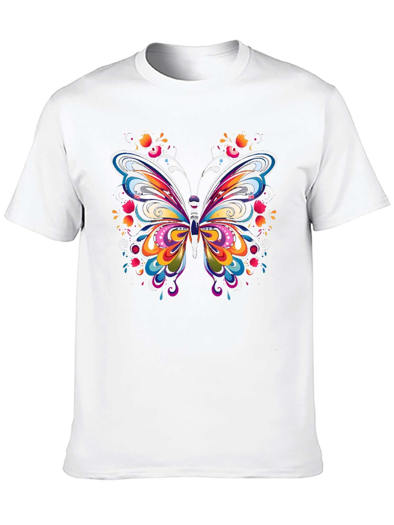 Butterfly Graphic Tee - Black