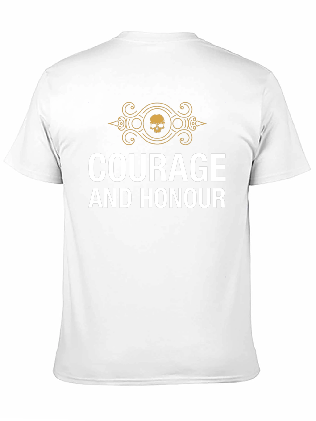 Courage and Honour Graphic Tee - Black T-Shirt