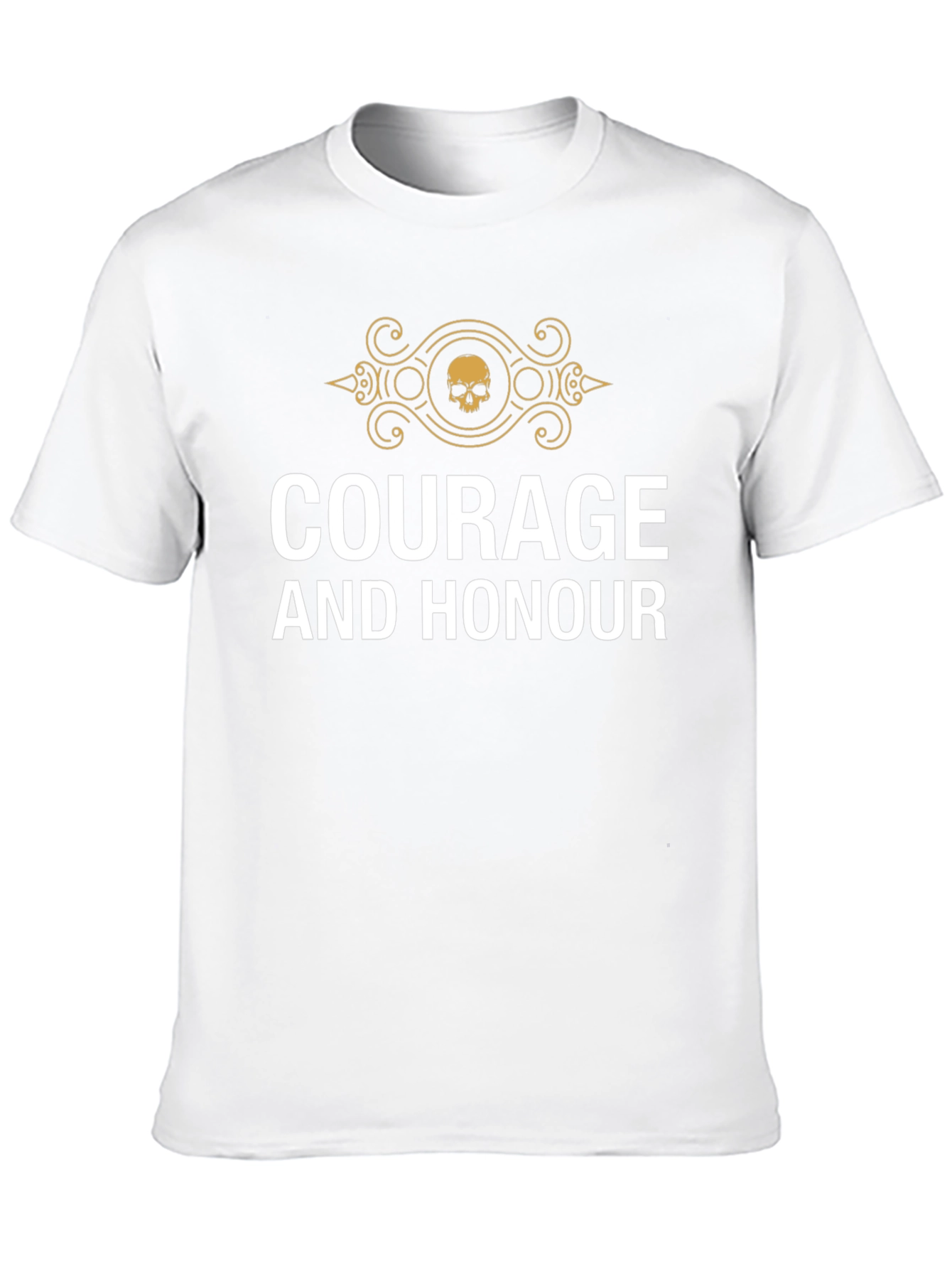 Courage and Honour Graphic Tee - Black T-Shirt