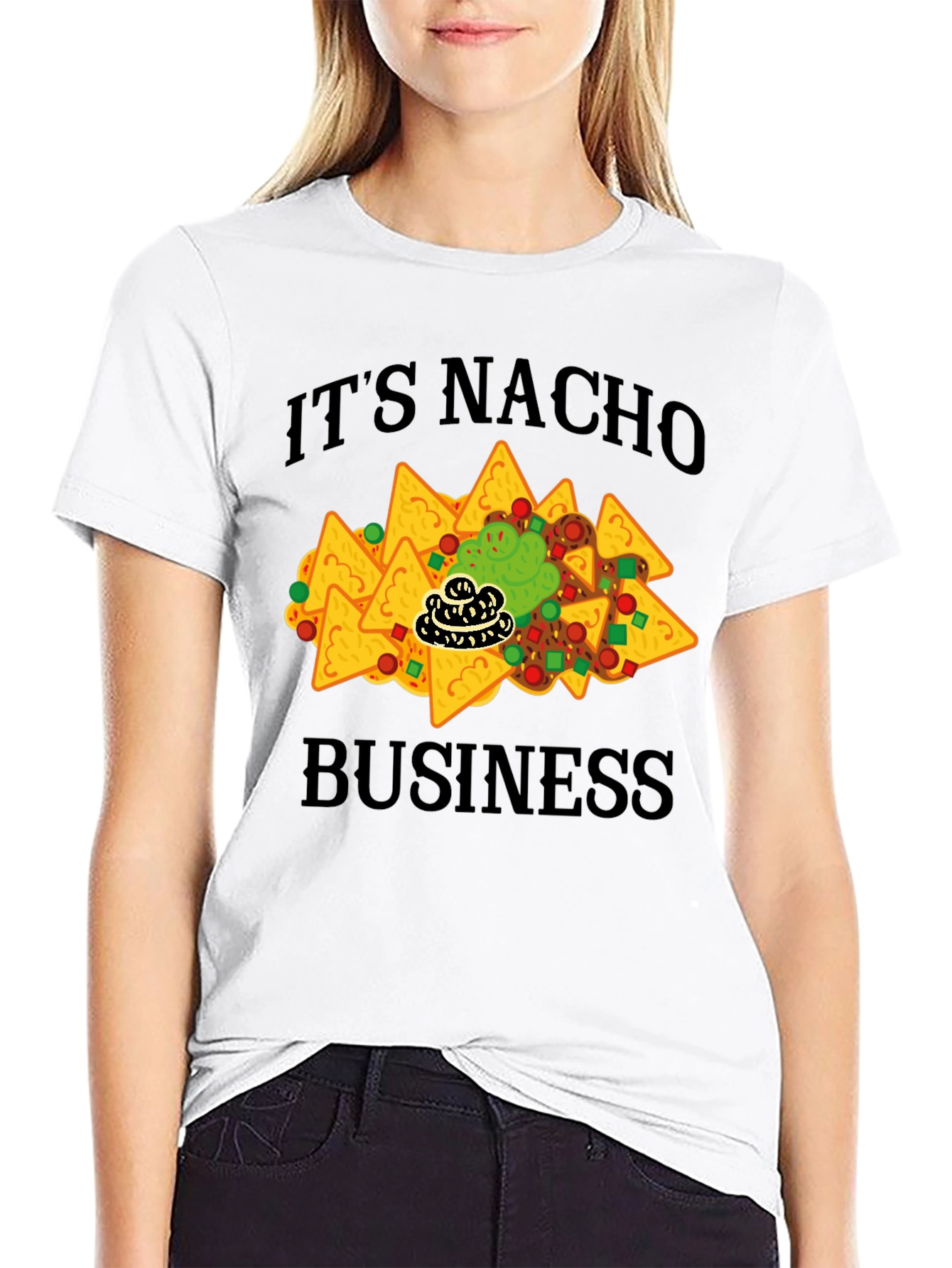 Its Nacho Business Funny Graphic T-Shirt