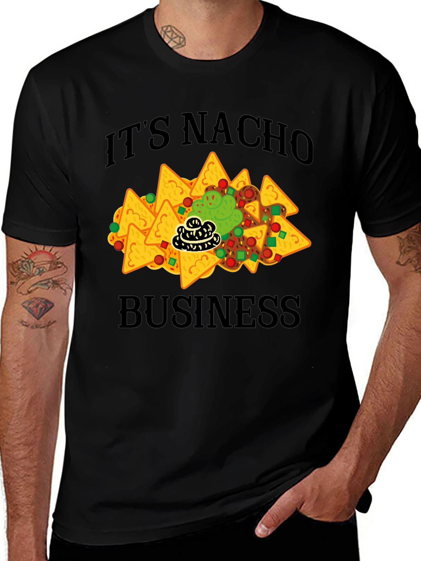 Its Nacho Business Funny Graphic T-Shirt