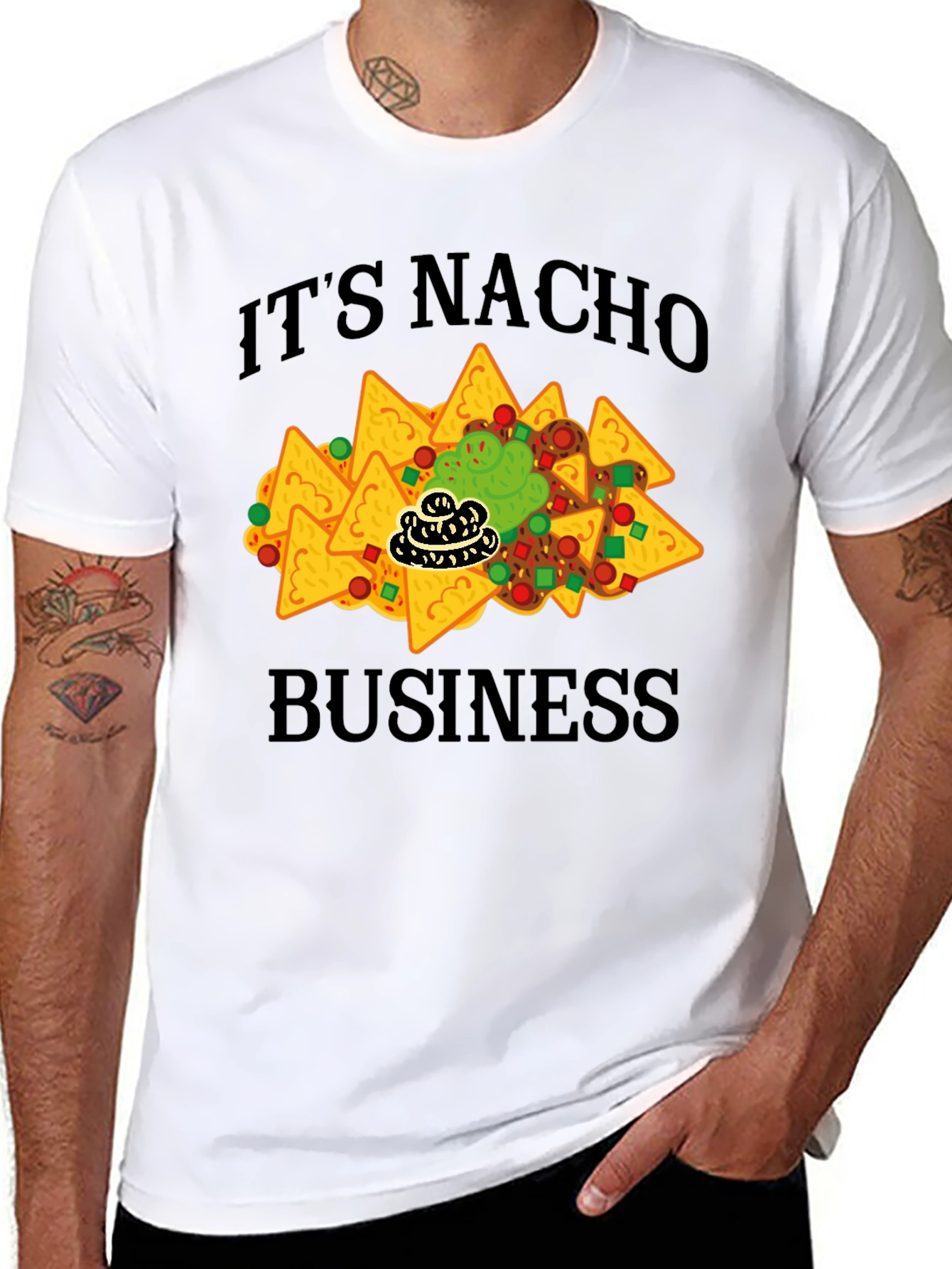 Its Nacho Business Funny Graphic T-Shirt