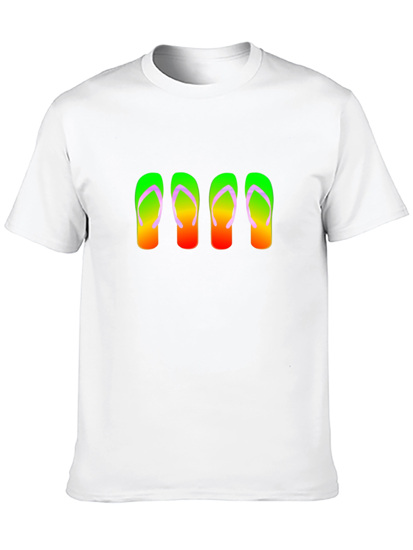 Flip Flop Graphic Tee - Black