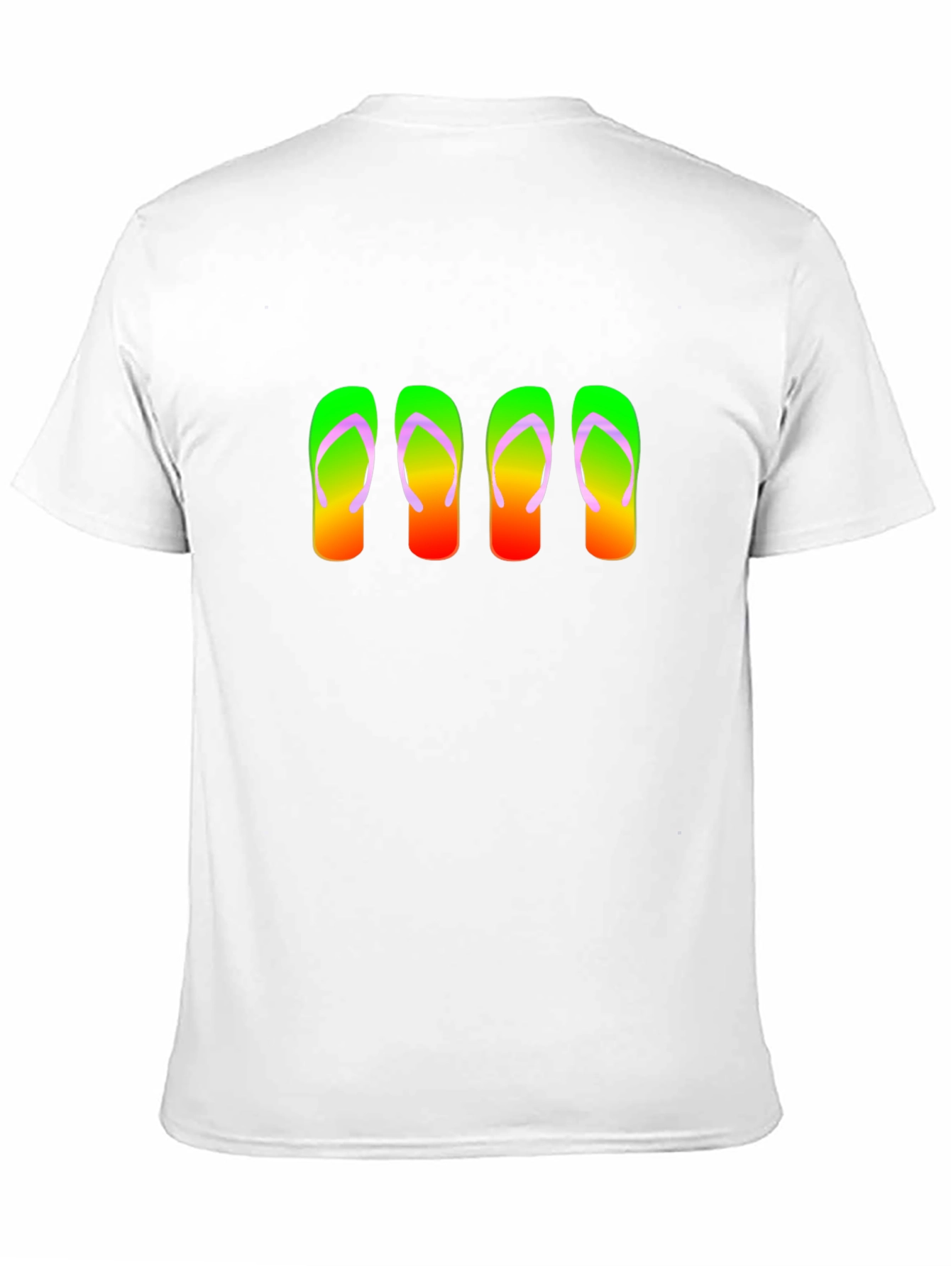 Flip Flop Graphic Tee - Black