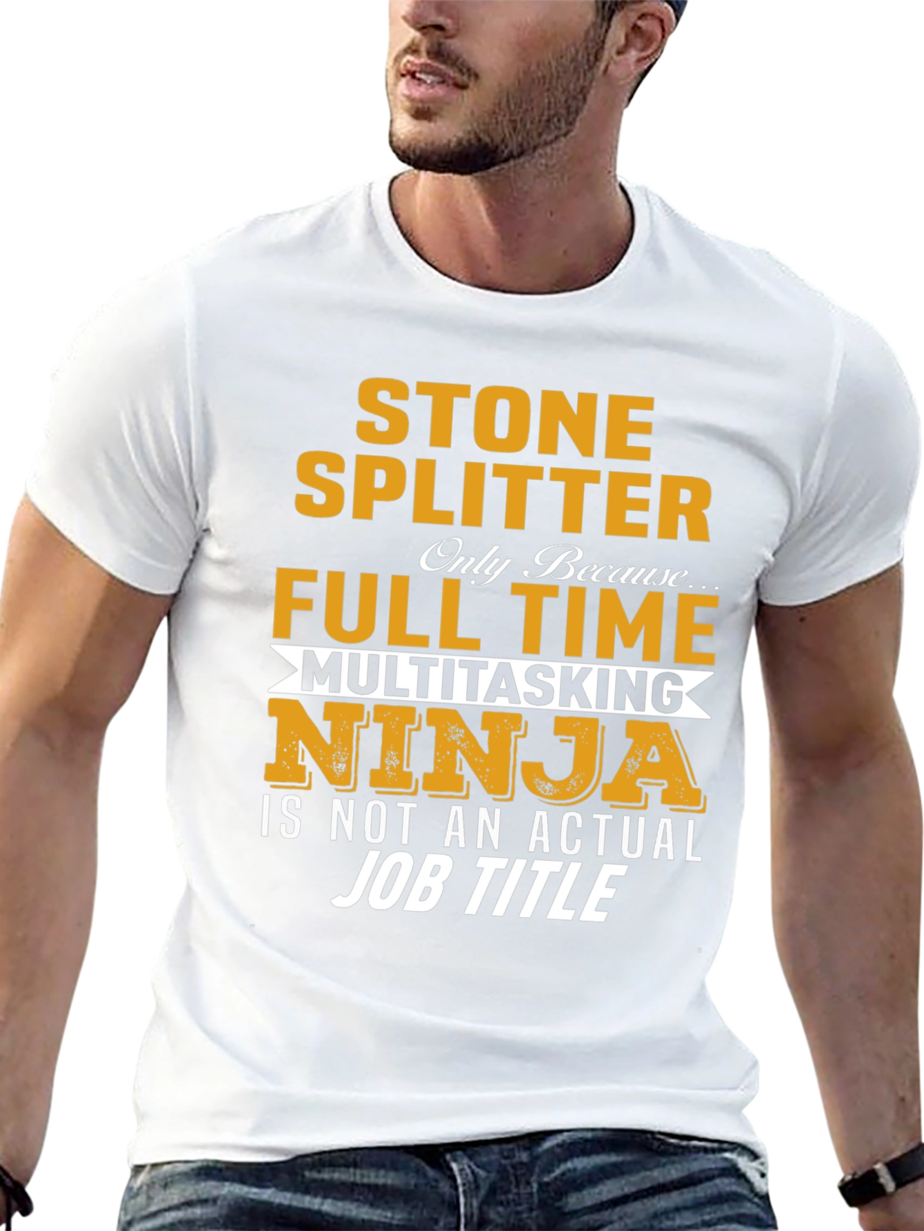 Stone Splitter T-Shirt - Full Time Multitasking Ninja