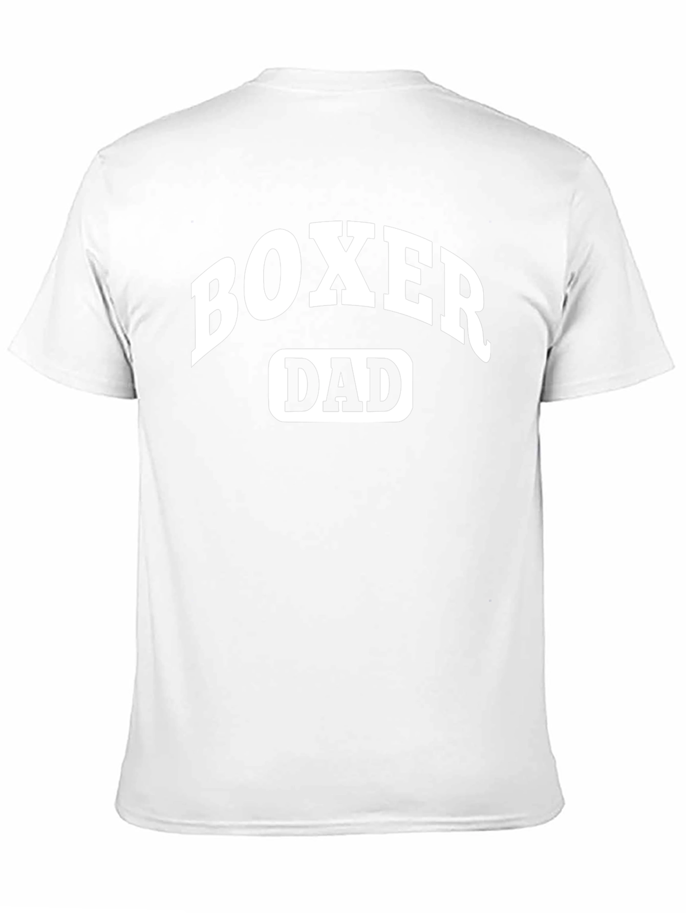 Boxer Dad Black T-Shirt