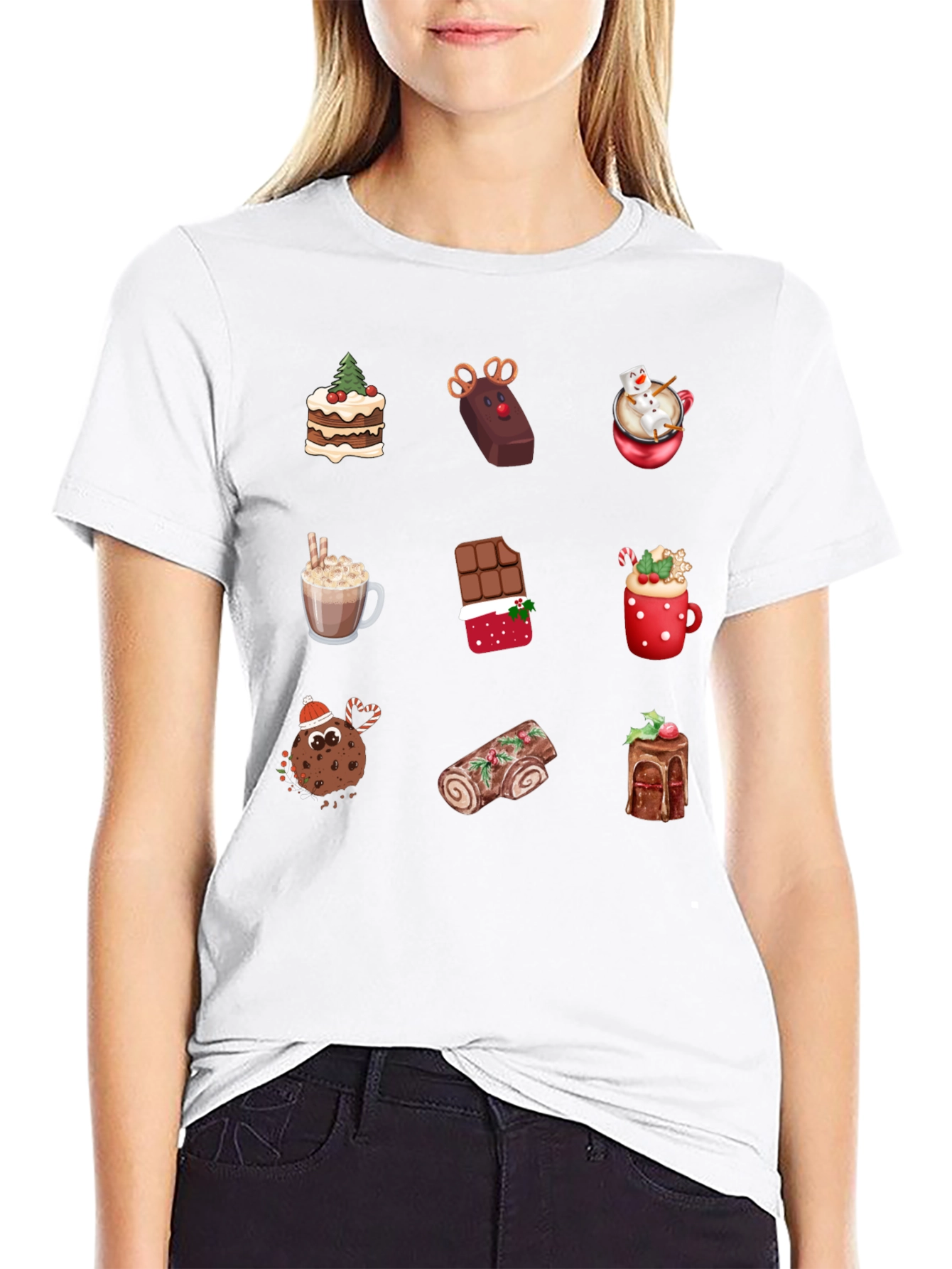 Festive Holiday Dessert T-Shirt