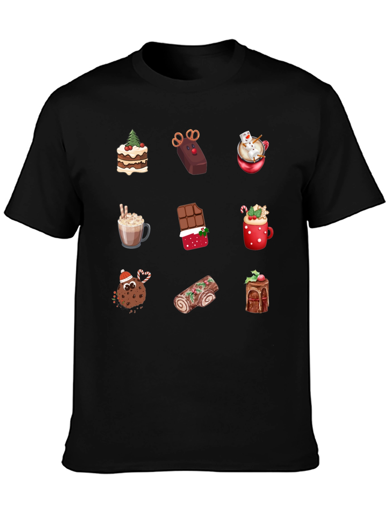 Festive Holiday Dessert T-Shirt