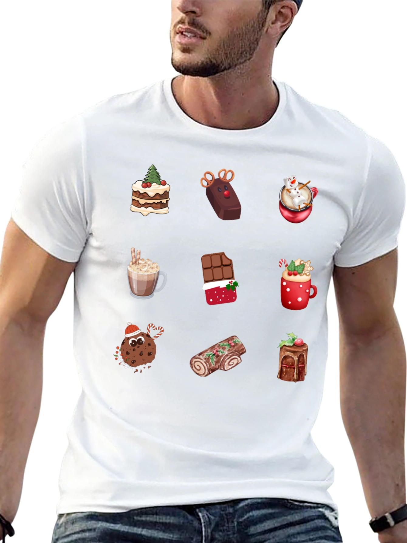 Festive Holiday Dessert T-Shirt