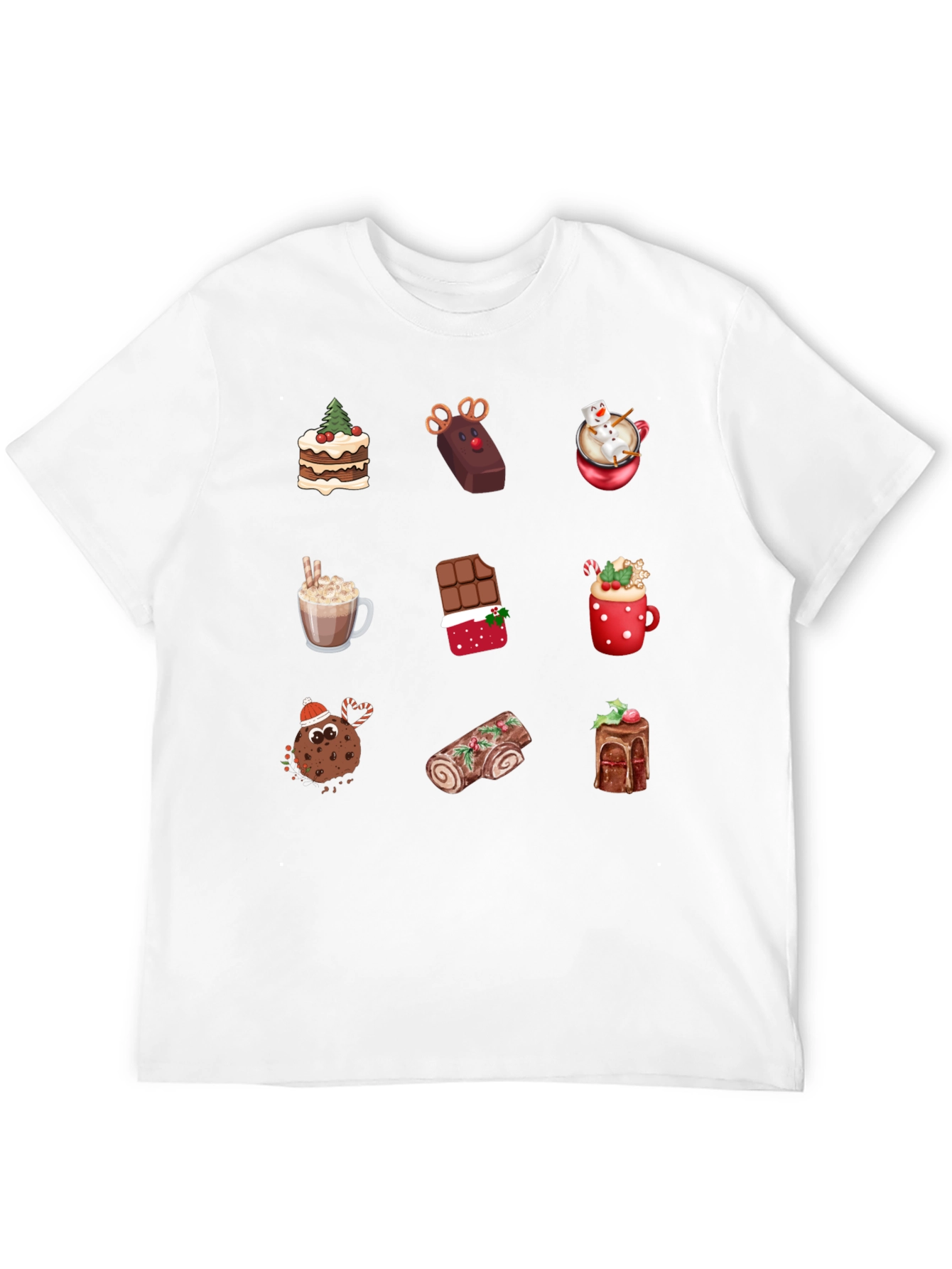 Festive Holiday Dessert T-Shirt