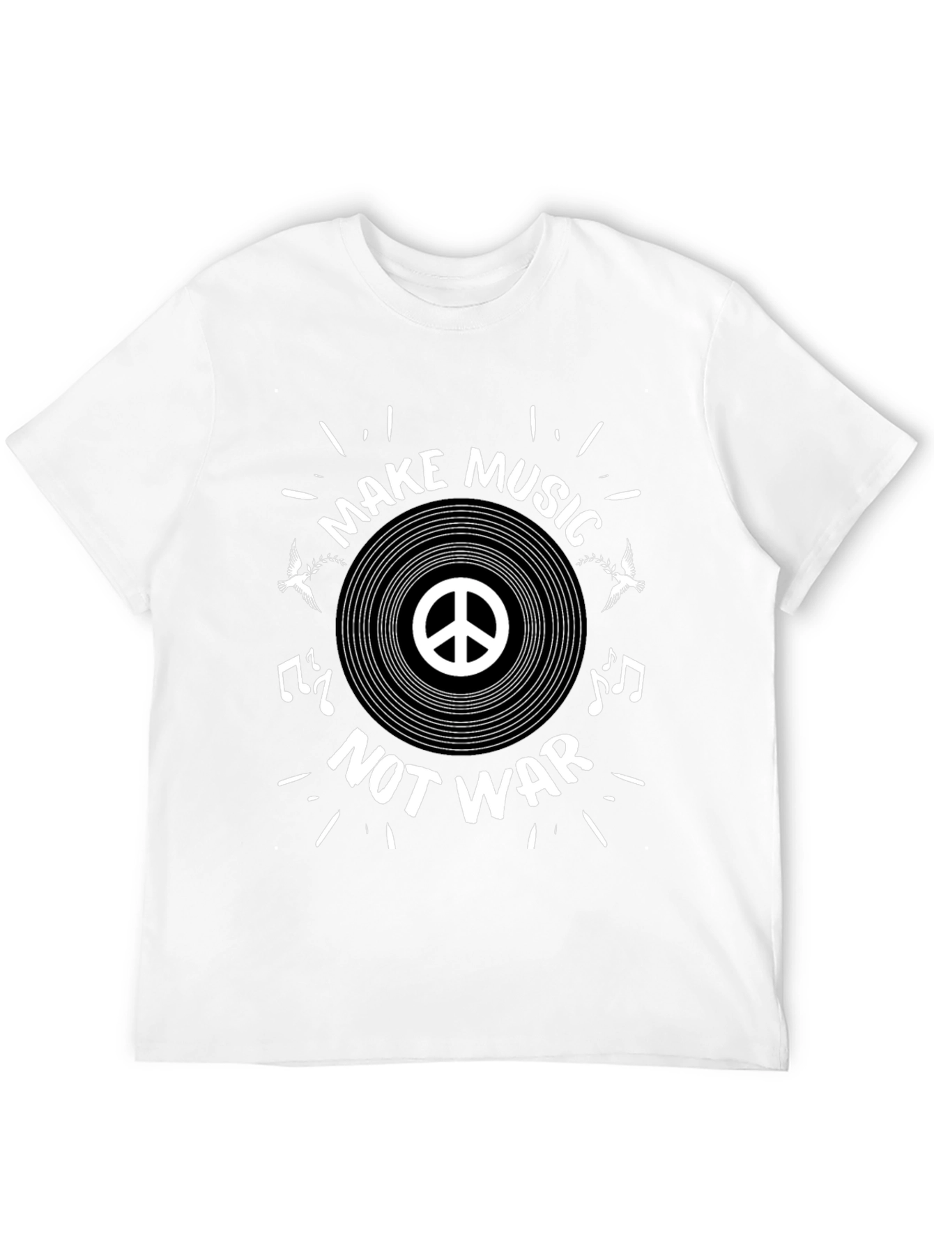 Make Music Not War Graphic Tee