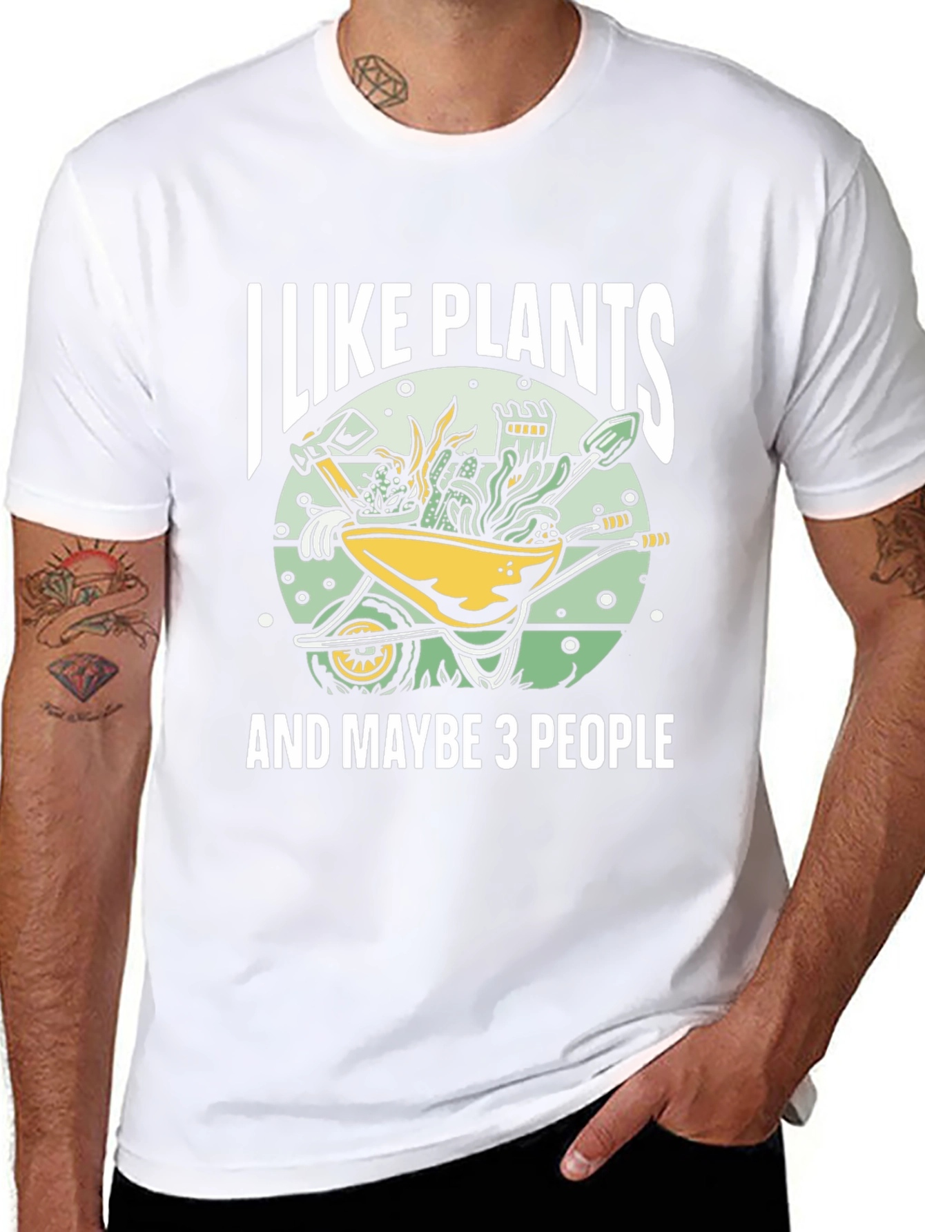 I Like Plants T-Shirt Gardening Tee