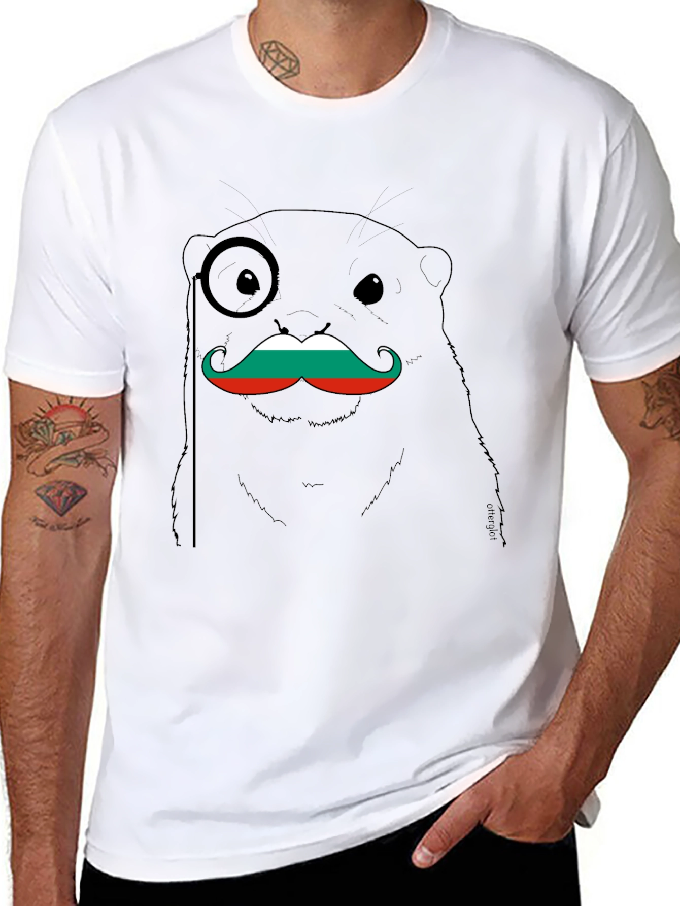 Bulgarian Otter Monocle Tee