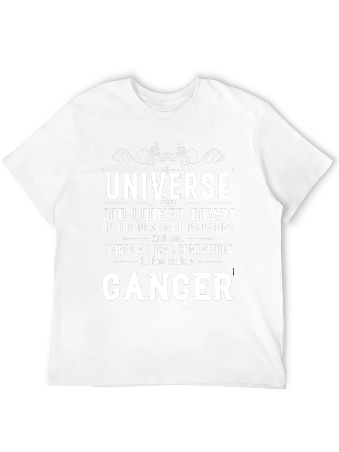 Loyal Cancer Zodiac Graphic T-Shirt