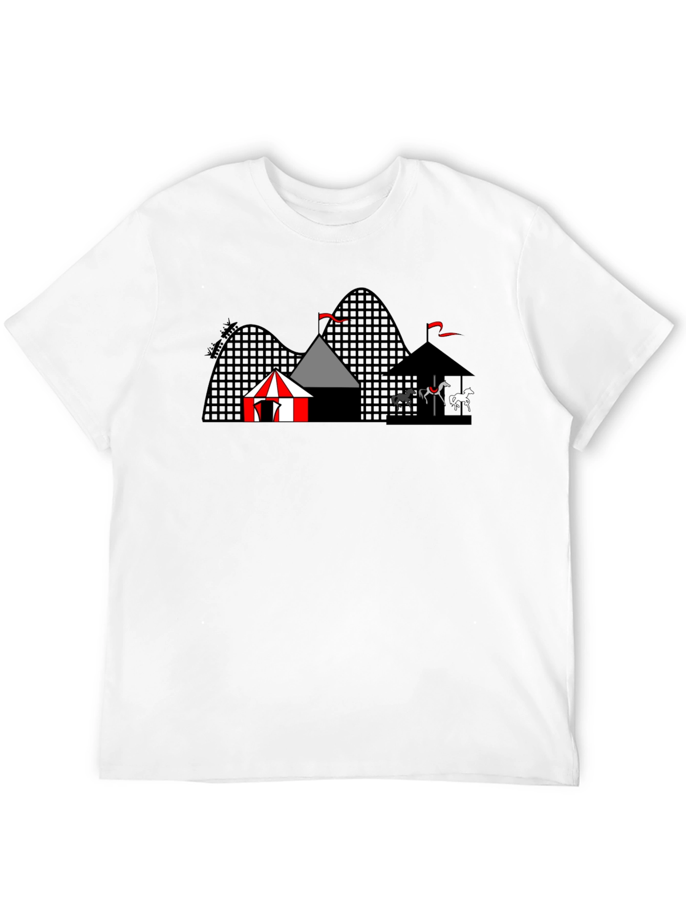 Amusement Park Graphic T-Shirt