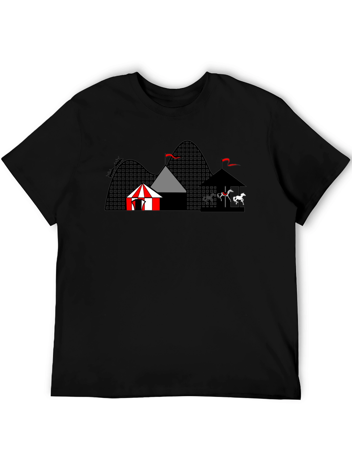 Amusement Park Graphic T-Shirt
