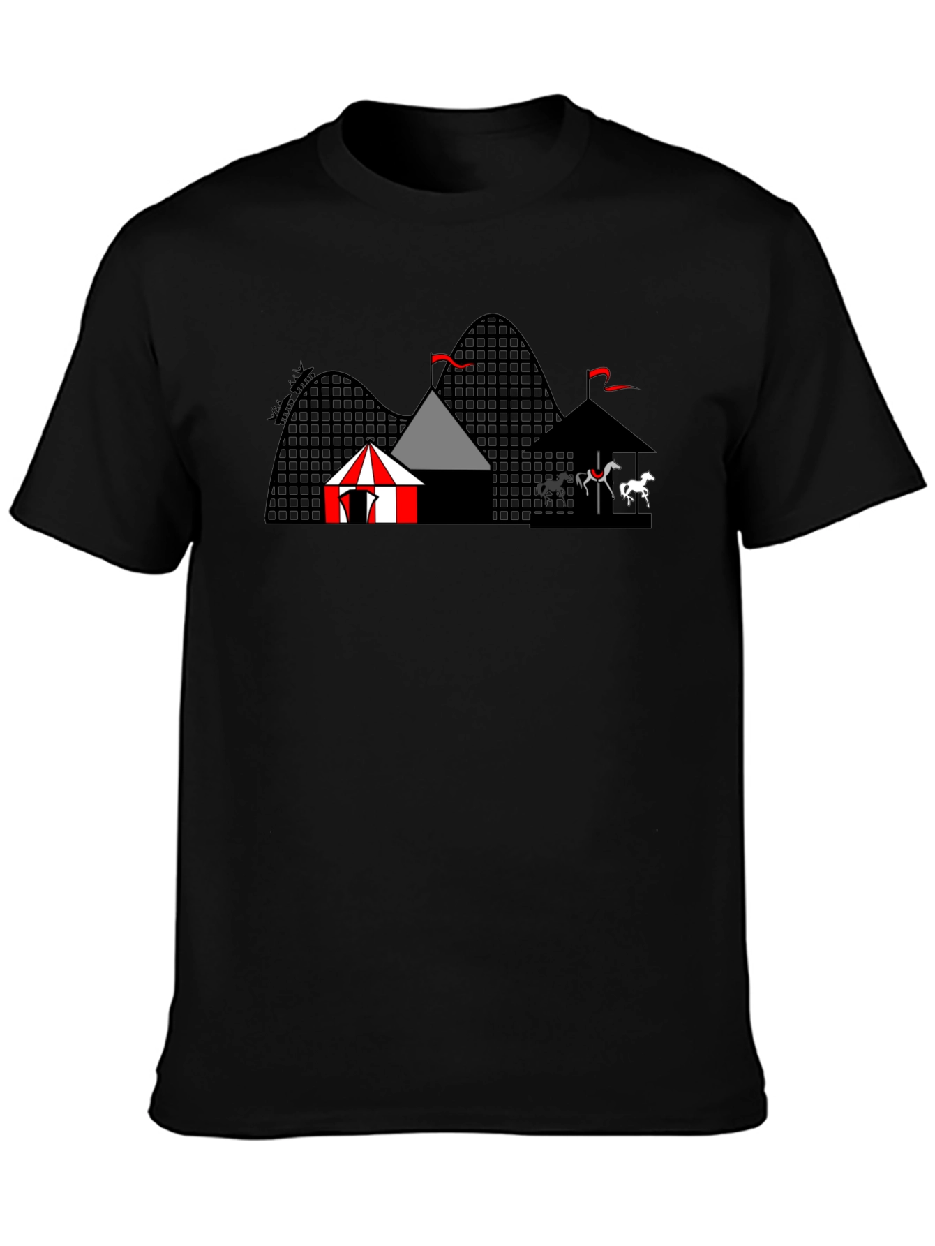 Amusement Park Graphic T-Shirt