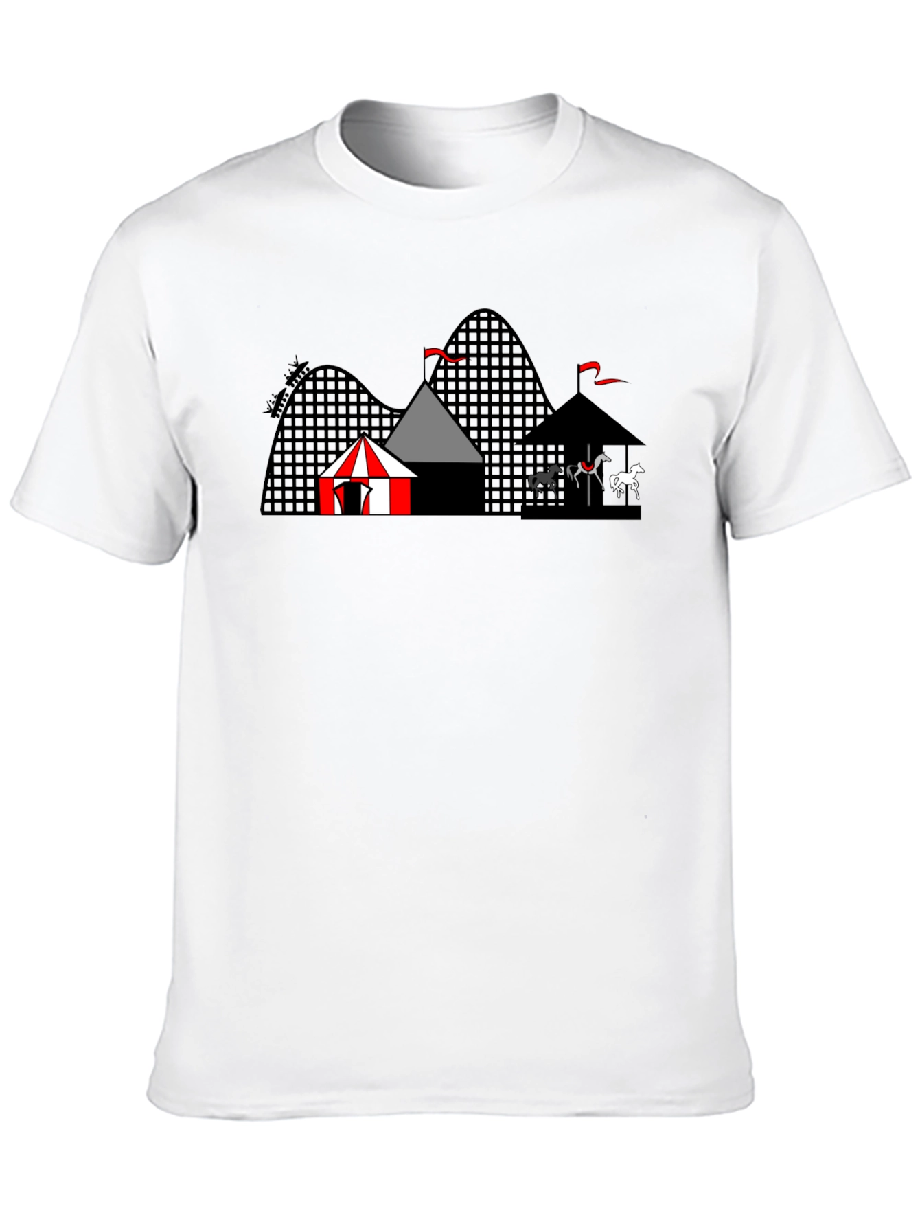 Amusement Park Graphic T-Shirt