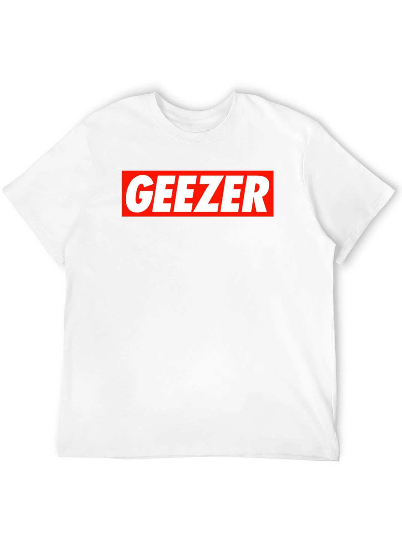 Geezer Graphic Tee - Classic Black T-Shirt