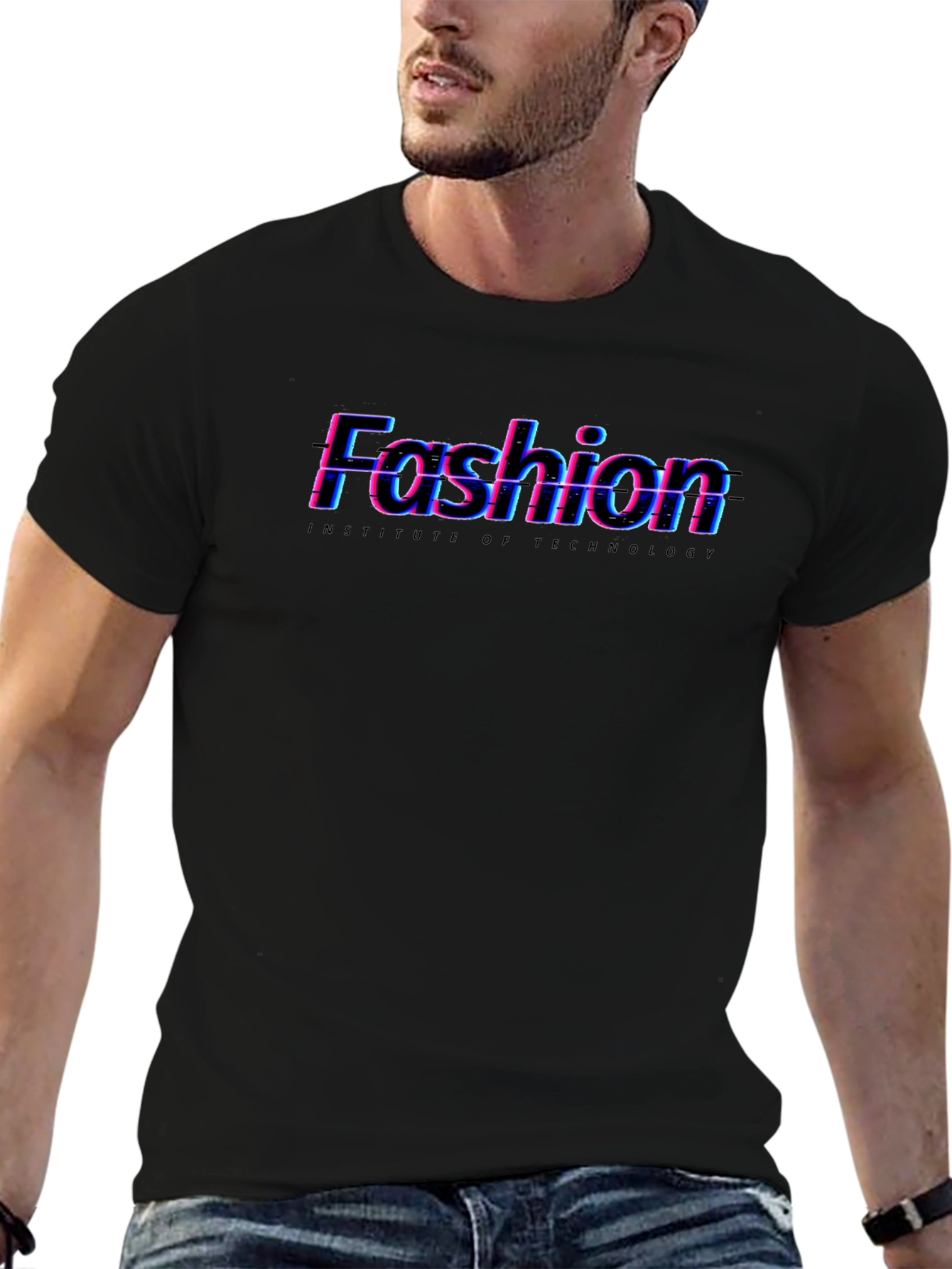 Fashion Institute Tee - Glitch Design