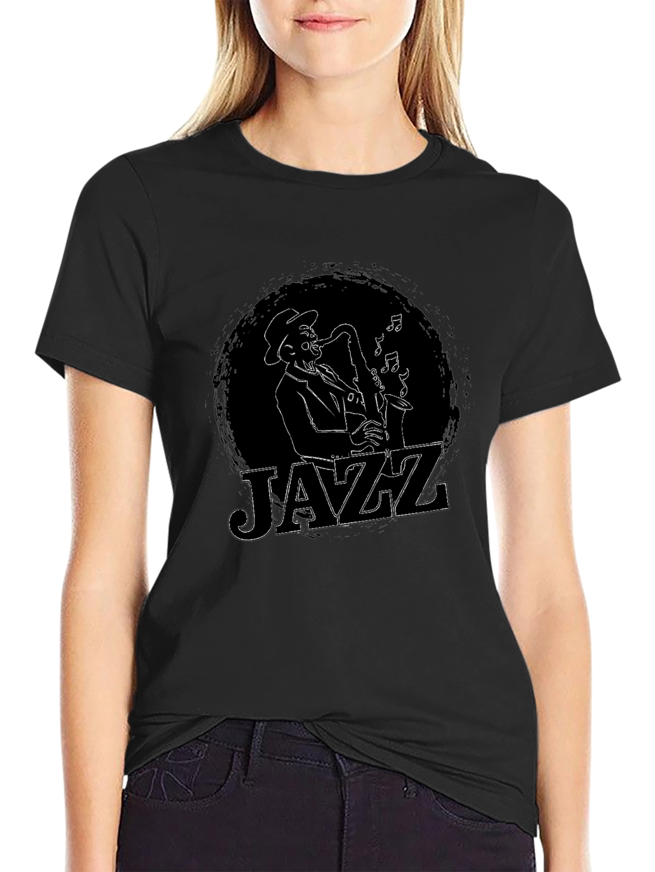 Cool Jazz Saxophone Player T-Shirt