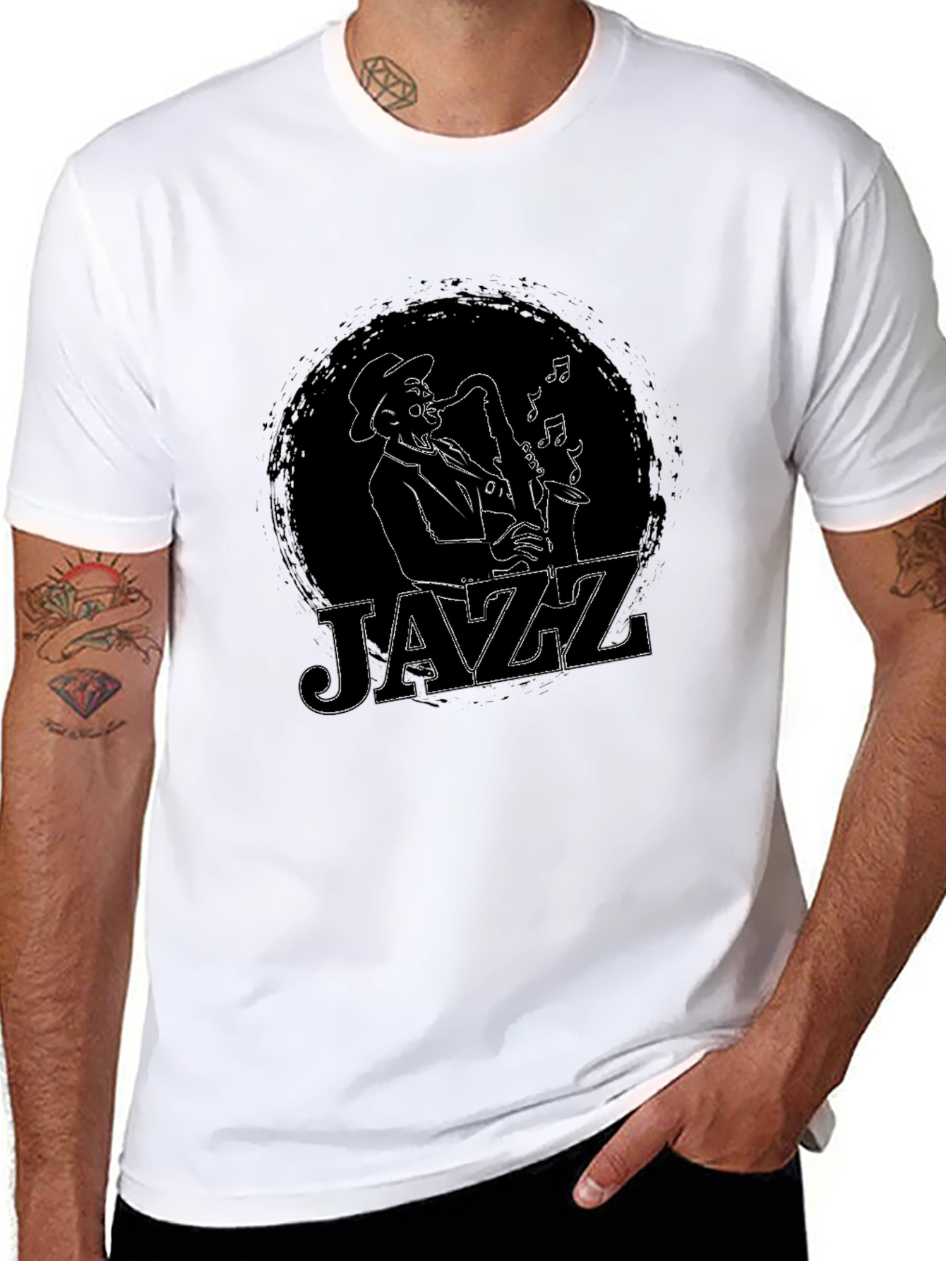 Cool Jazz Saxophone Player T-Shirt