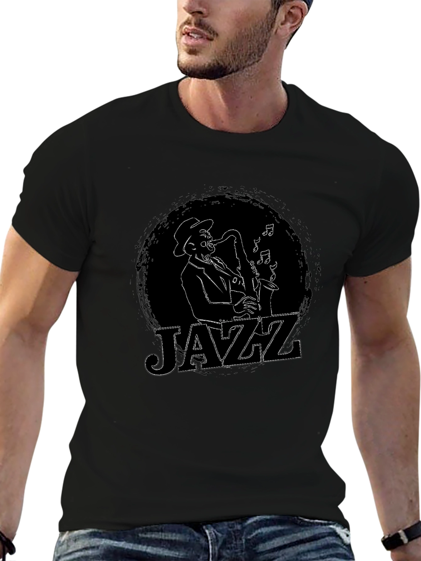 Cool Jazz Saxophone Player T-Shirt