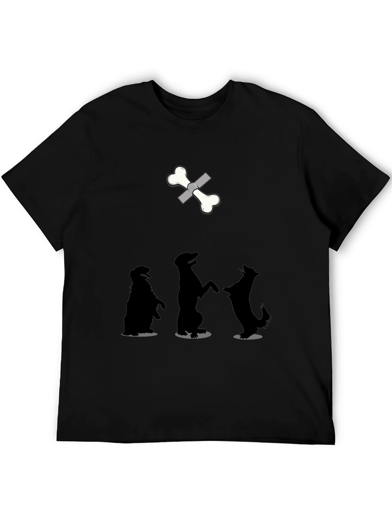 Dog Bone T-Shirt - Funny Animal Graphic Tee