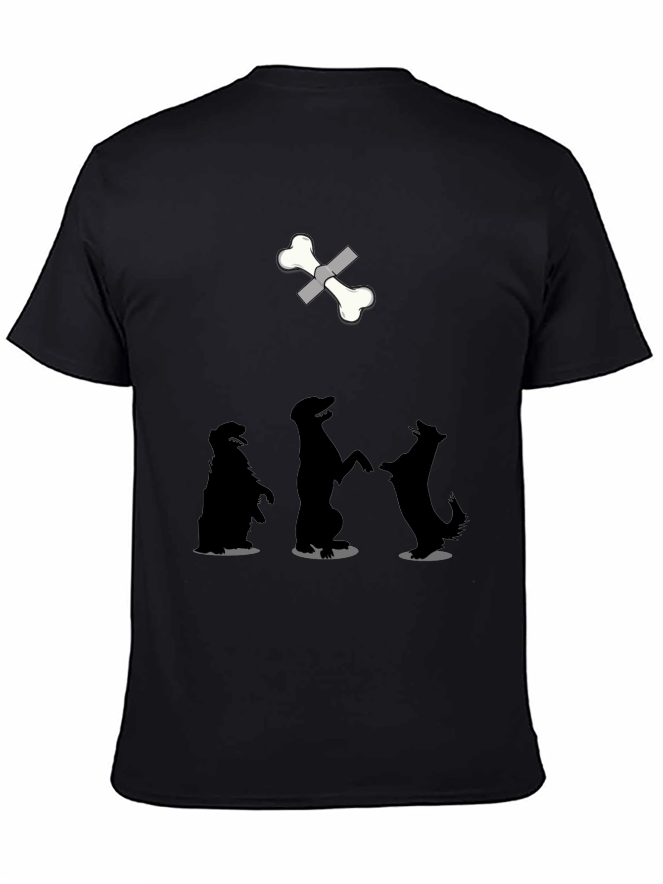 Dog Bone T-Shirt - Funny Animal Graphic Tee