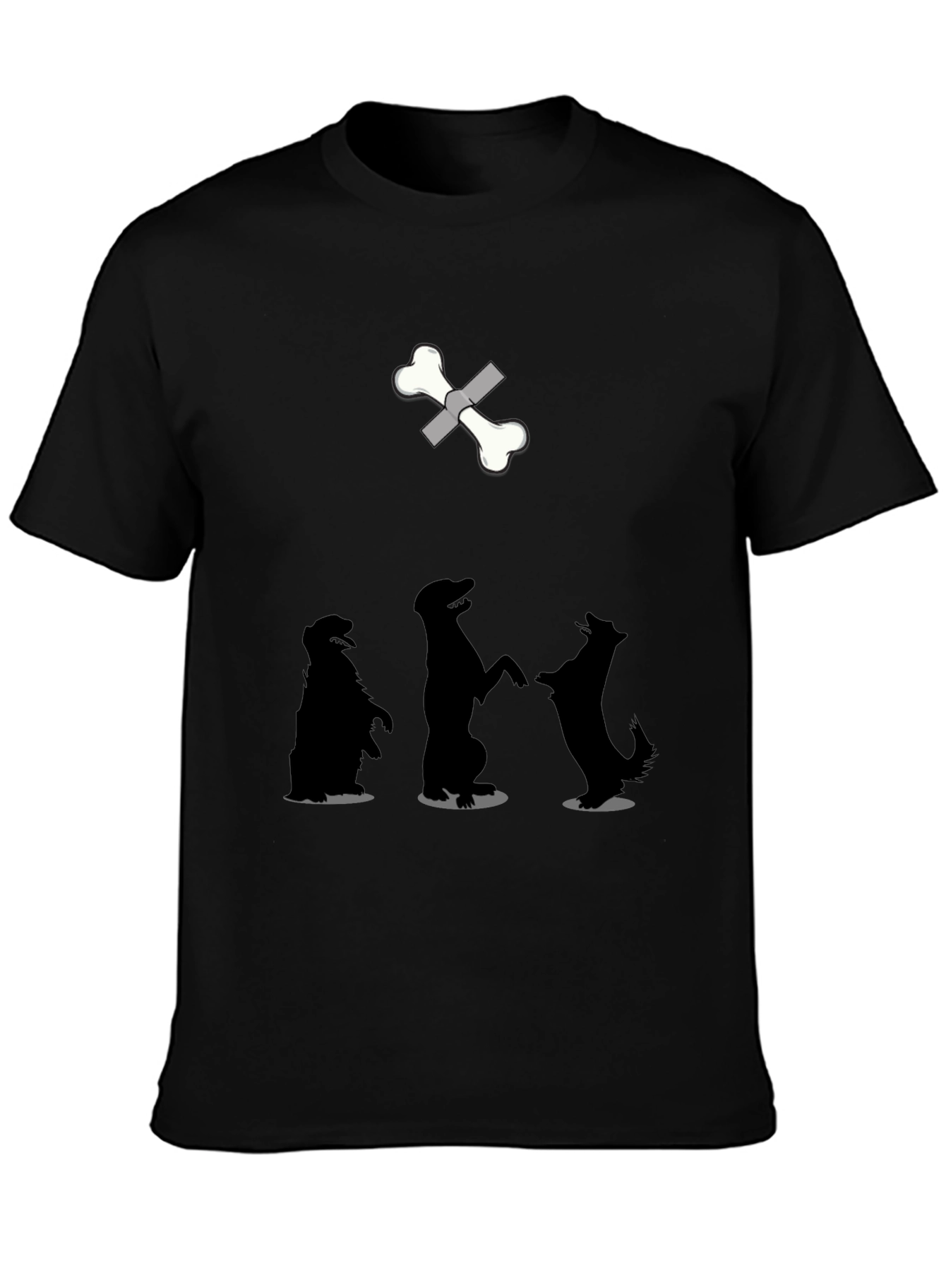 Dog Bone T-Shirt - Funny Animal Graphic Tee