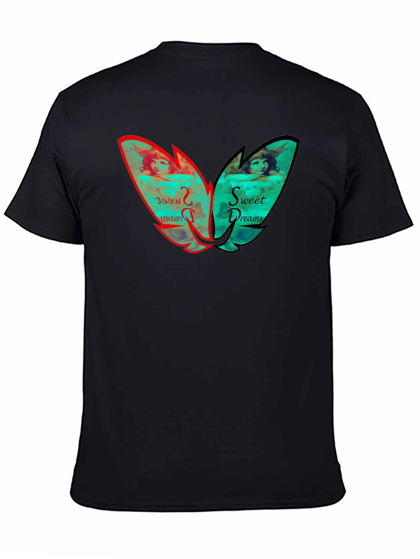 Sweet Dreams Graphic Tee - Black