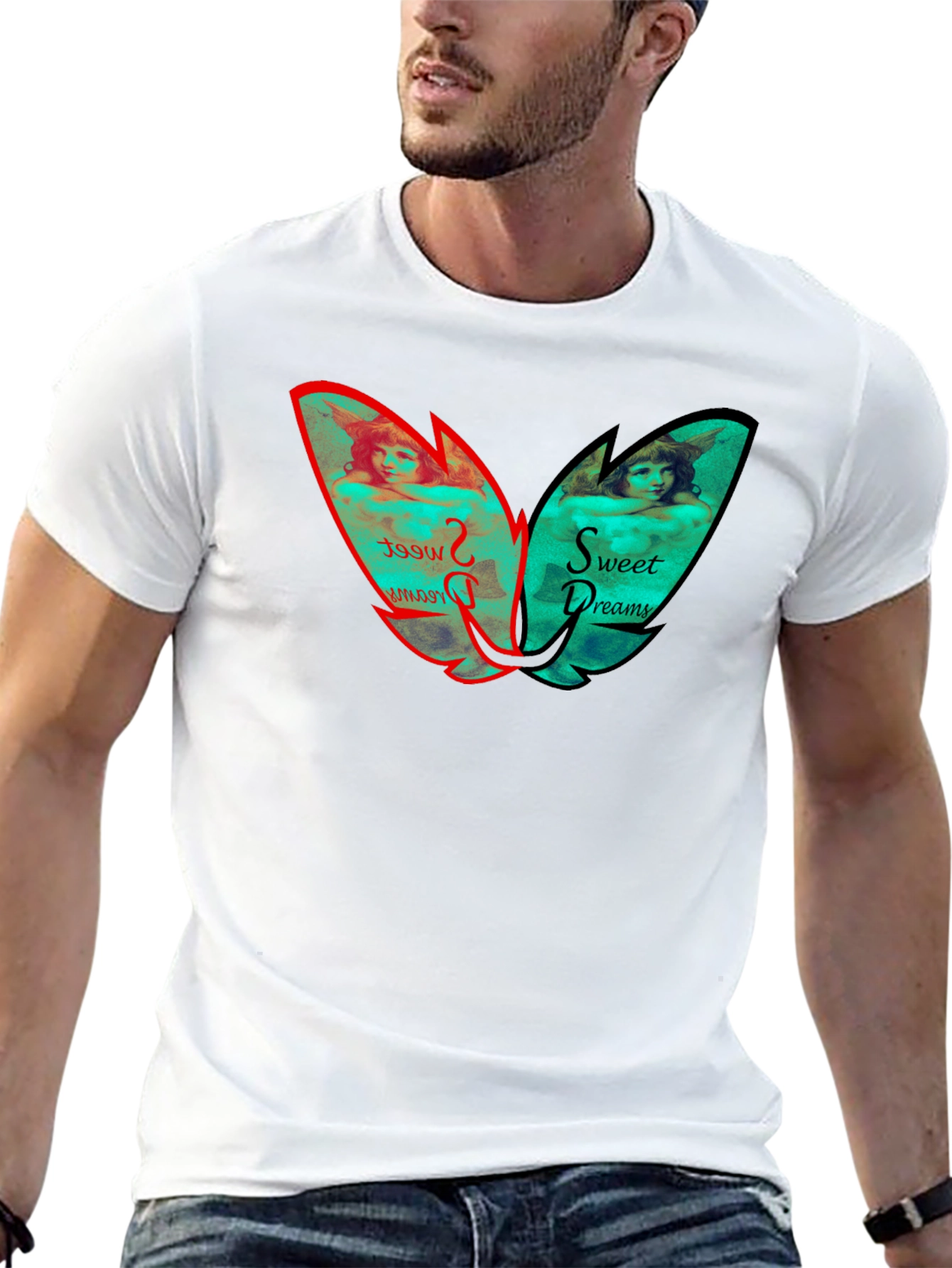Sweet Dreams Graphic Tee - Black