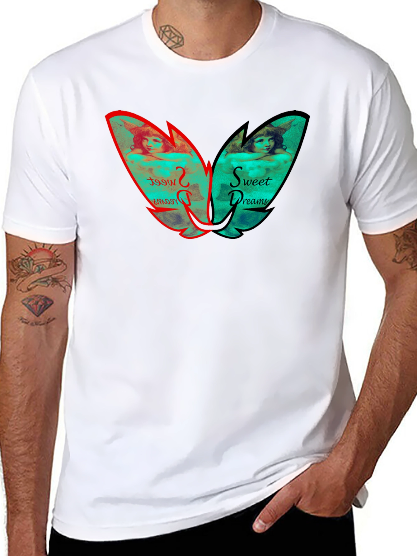 Sweet Dreams Graphic Tee - Black