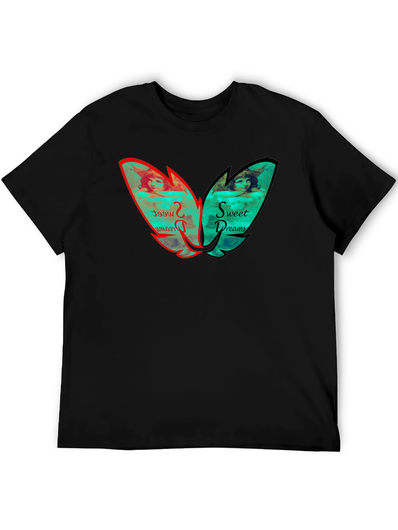 Sweet Dreams Graphic Tee - Black