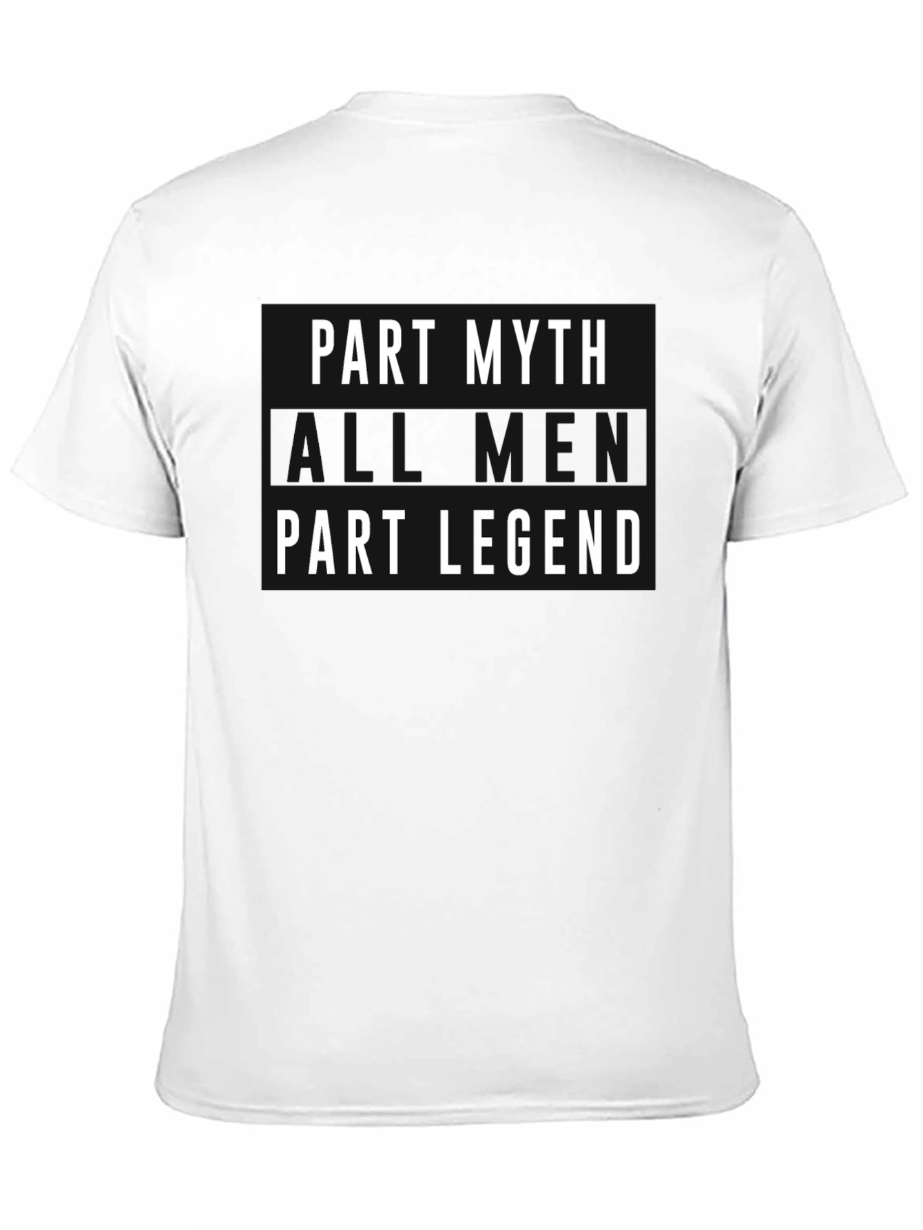 Part Myth Part Legend Graphic Tee - Black