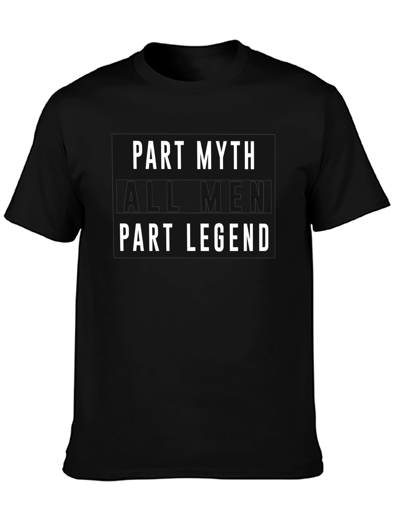 Part Myth Part Legend Graphic Tee - Black