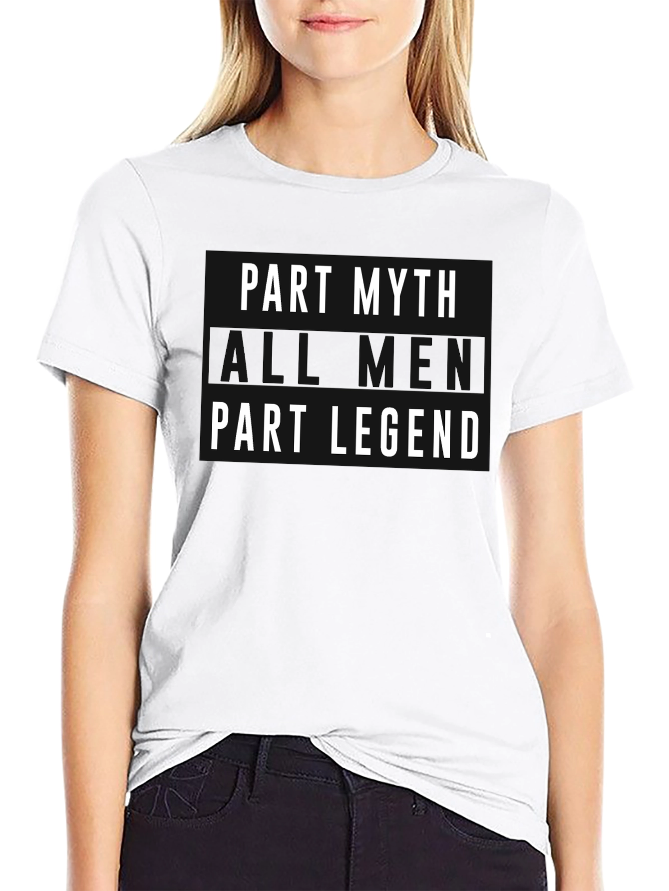 Part Myth Part Legend Graphic Tee - Black