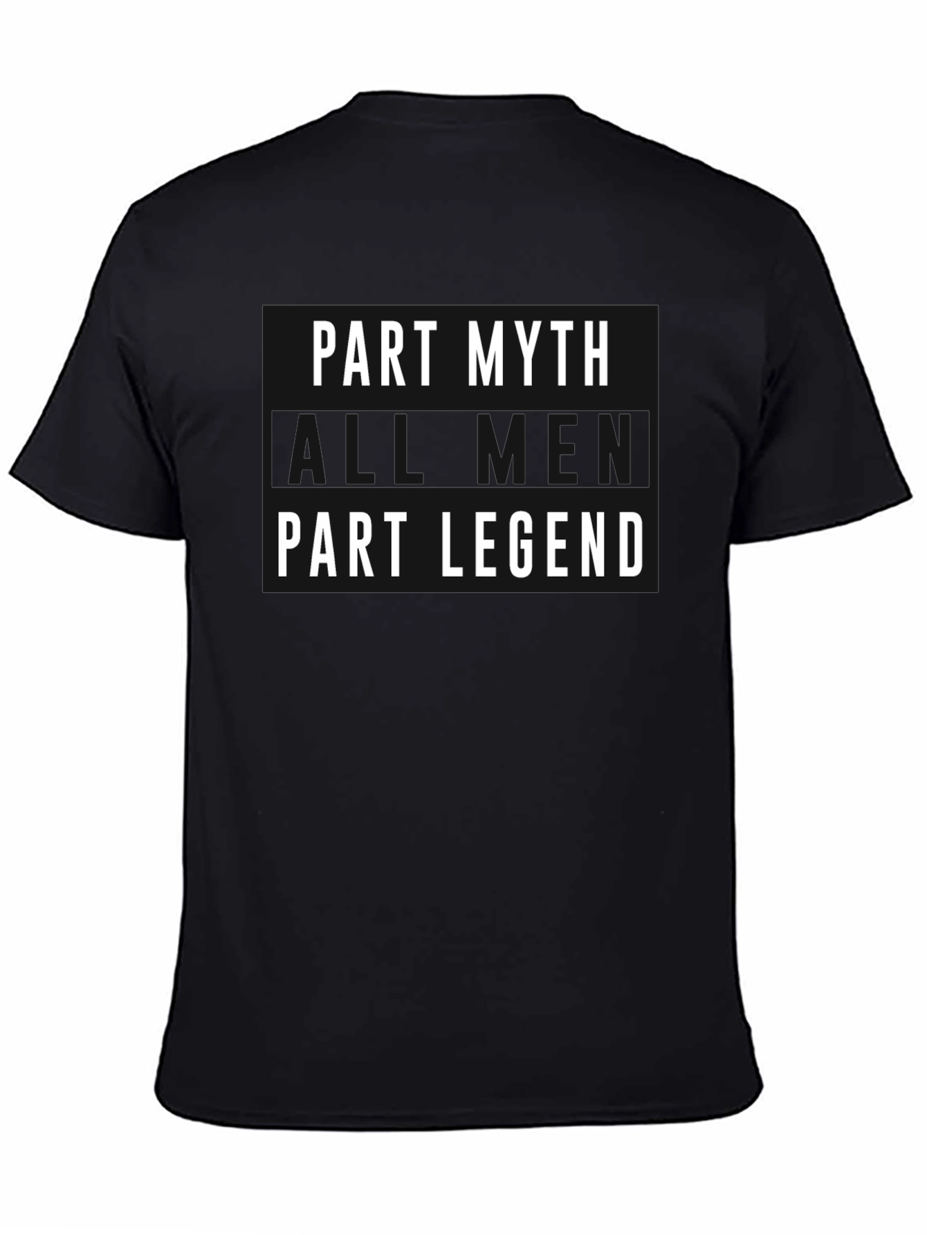 Part Myth Part Legend Graphic Tee - Black