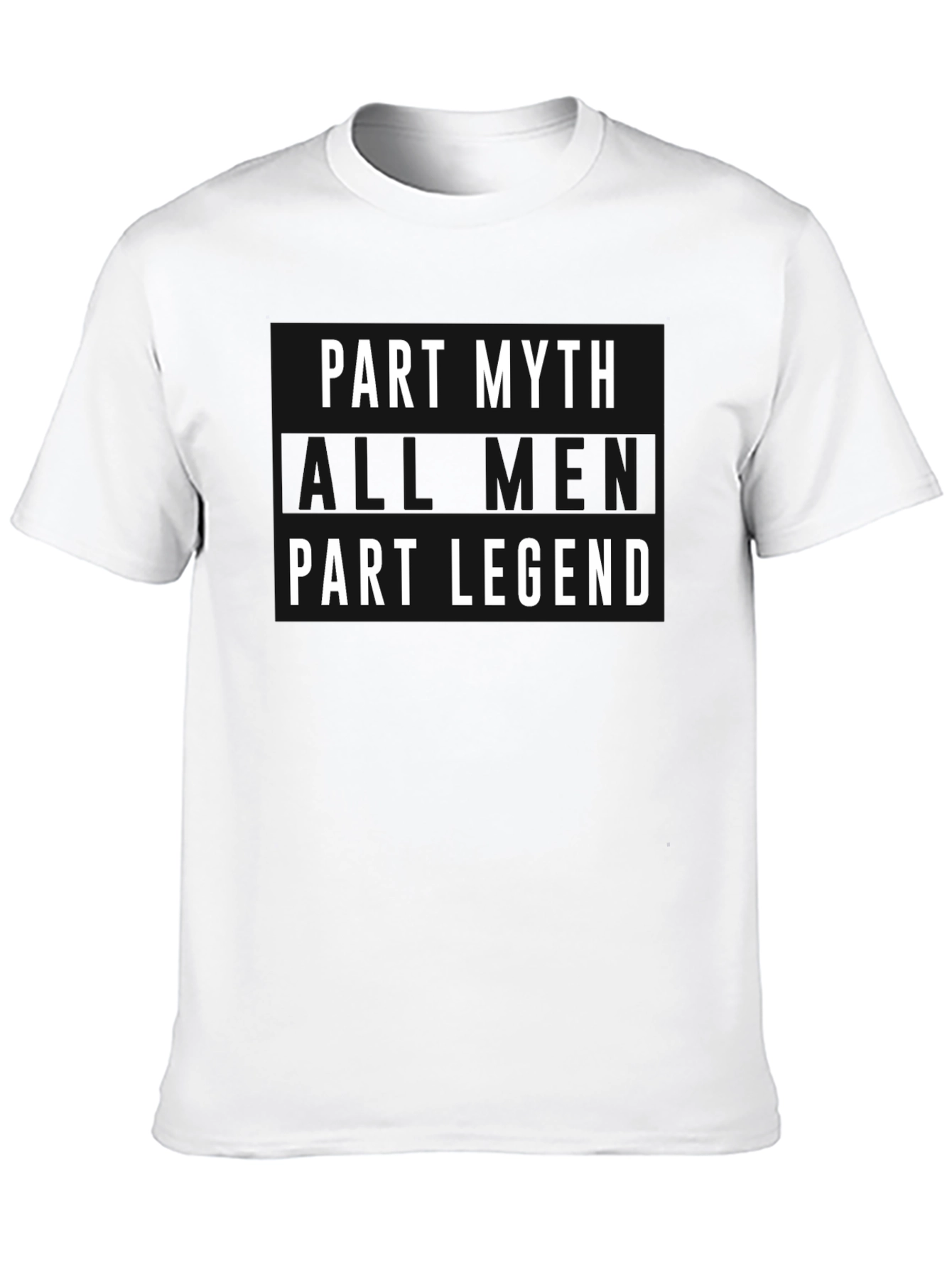 Part Myth Part Legend Graphic Tee - Black