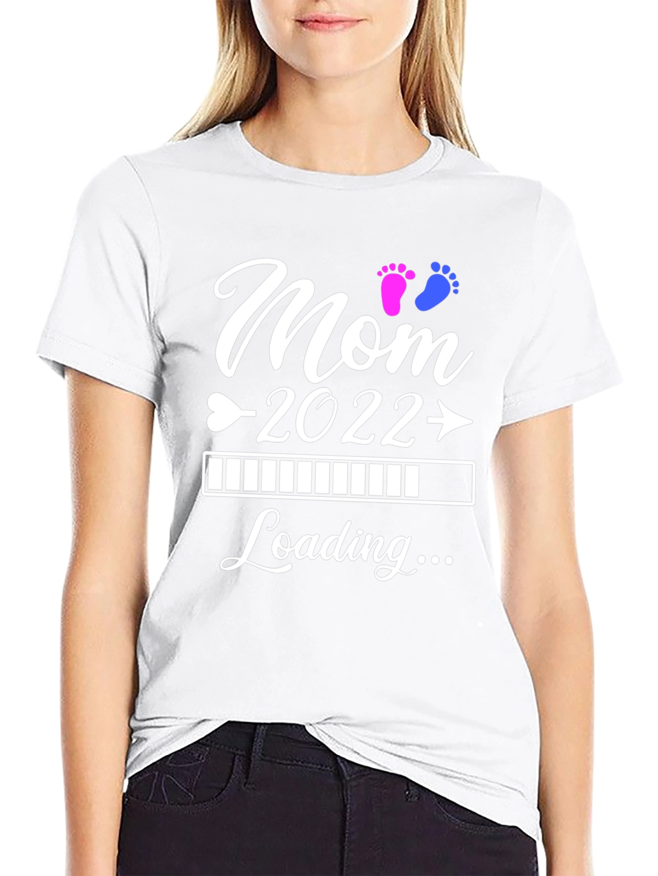 Mom Loading 2022 Pregnancy T-Shirt