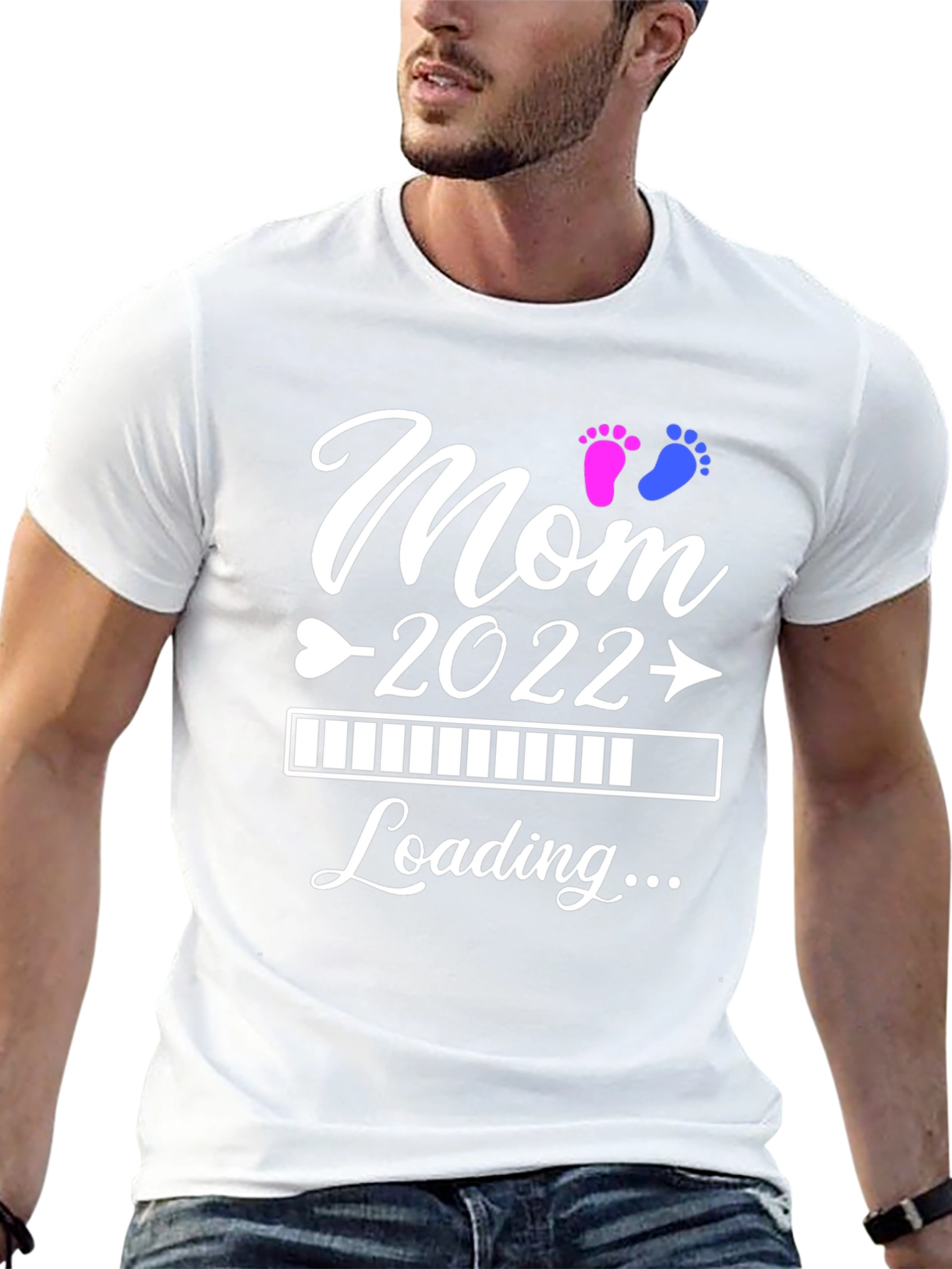 Mom Loading 2022 Pregnancy T-Shirt
