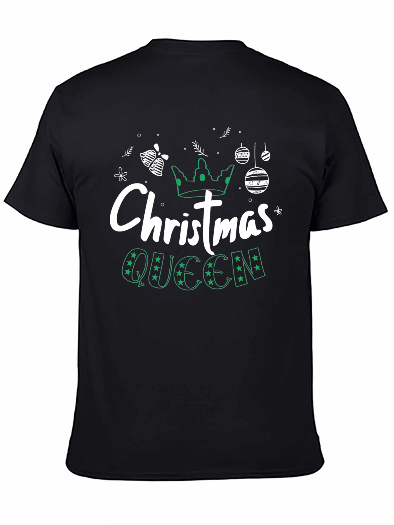 Christmas Queen Graphic Tee - Holiday Style