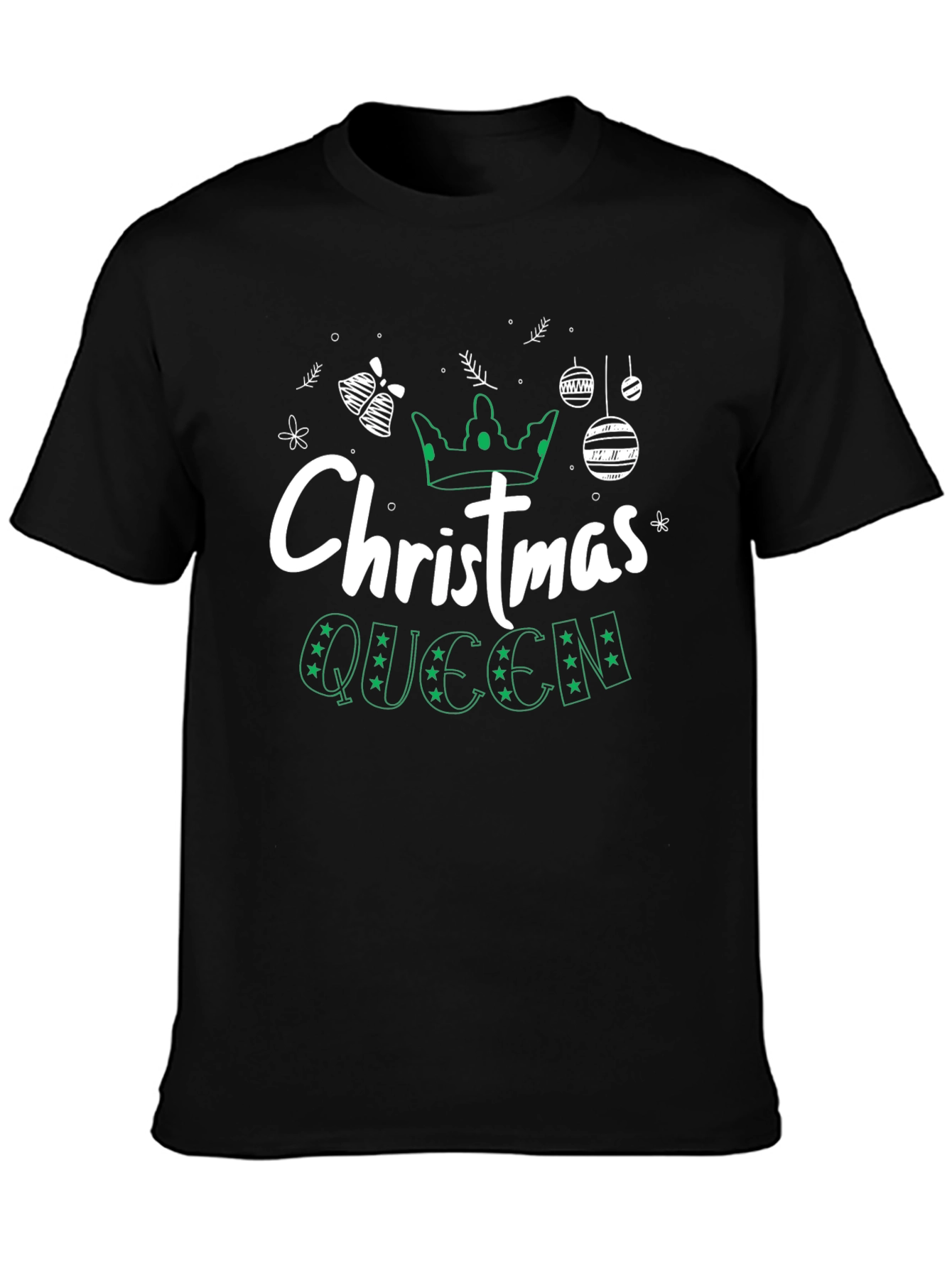Christmas Queen Graphic Tee - Holiday Style