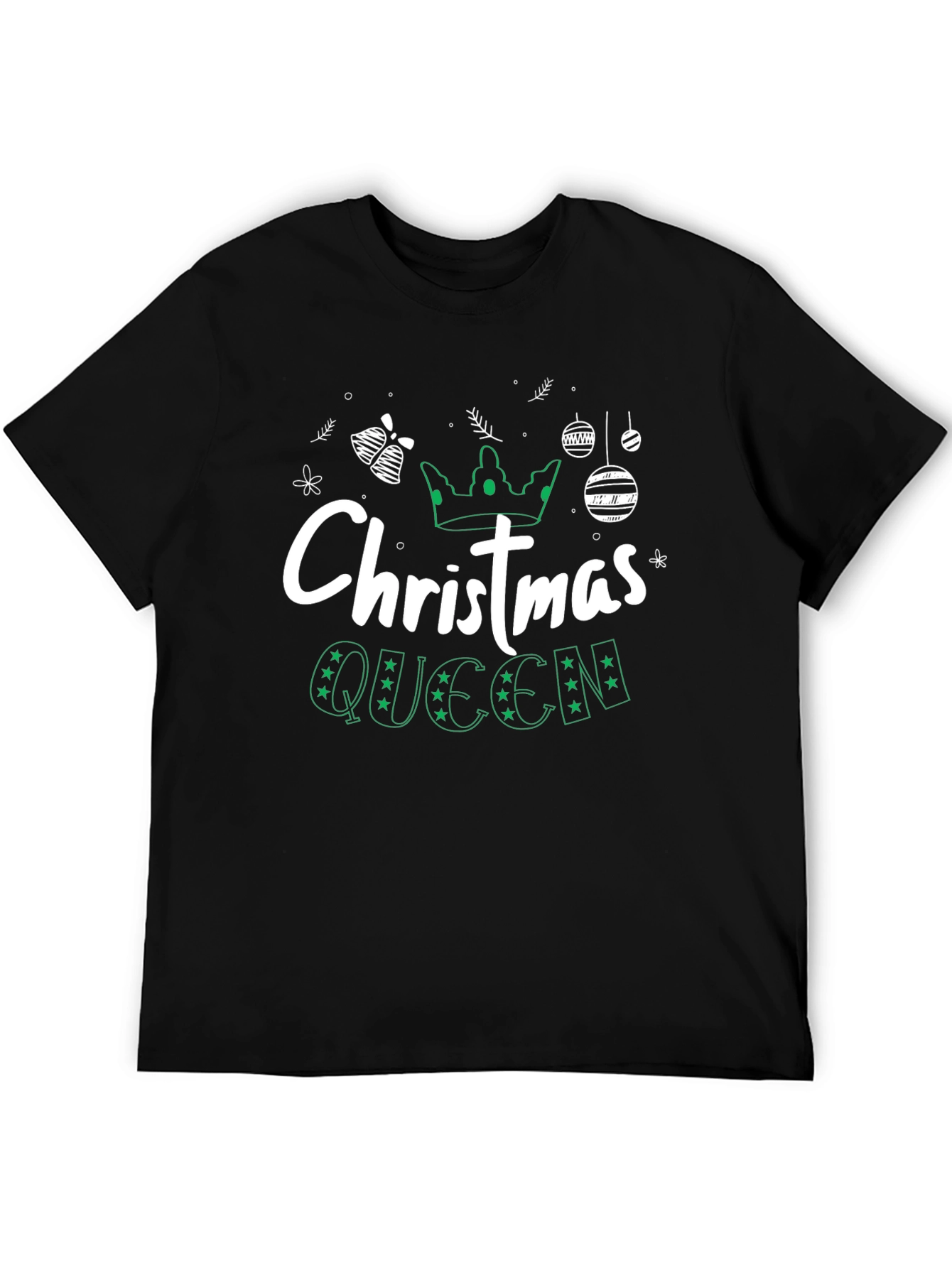 Christmas Queen Graphic Tee - Holiday Style