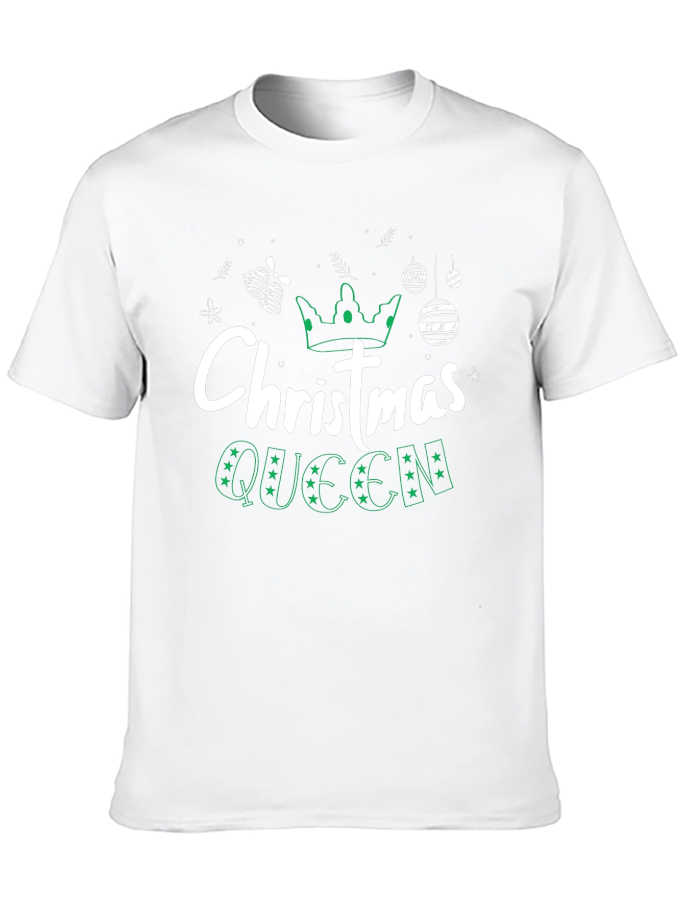 Christmas Queen Graphic Tee - Holiday Style